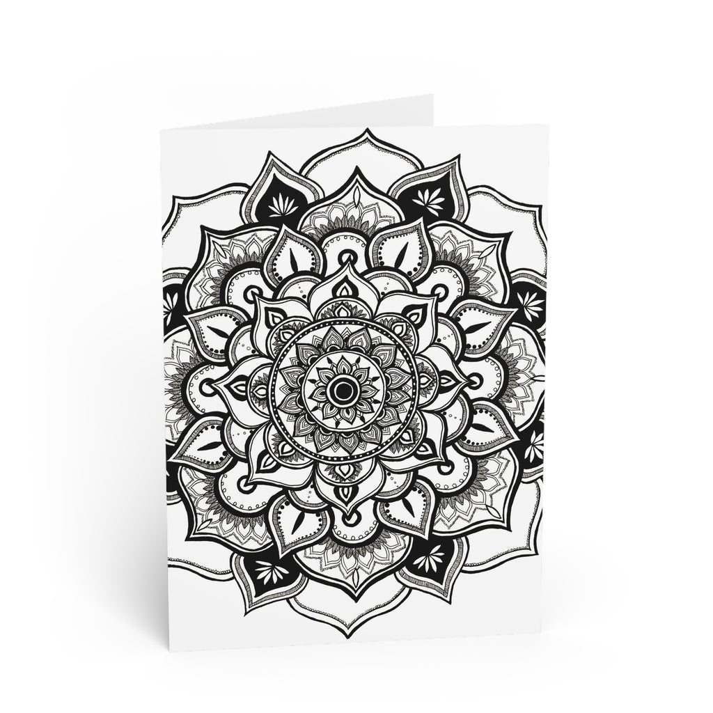 Peaceful Petals - 5x7 Greeting Card (XAOS)