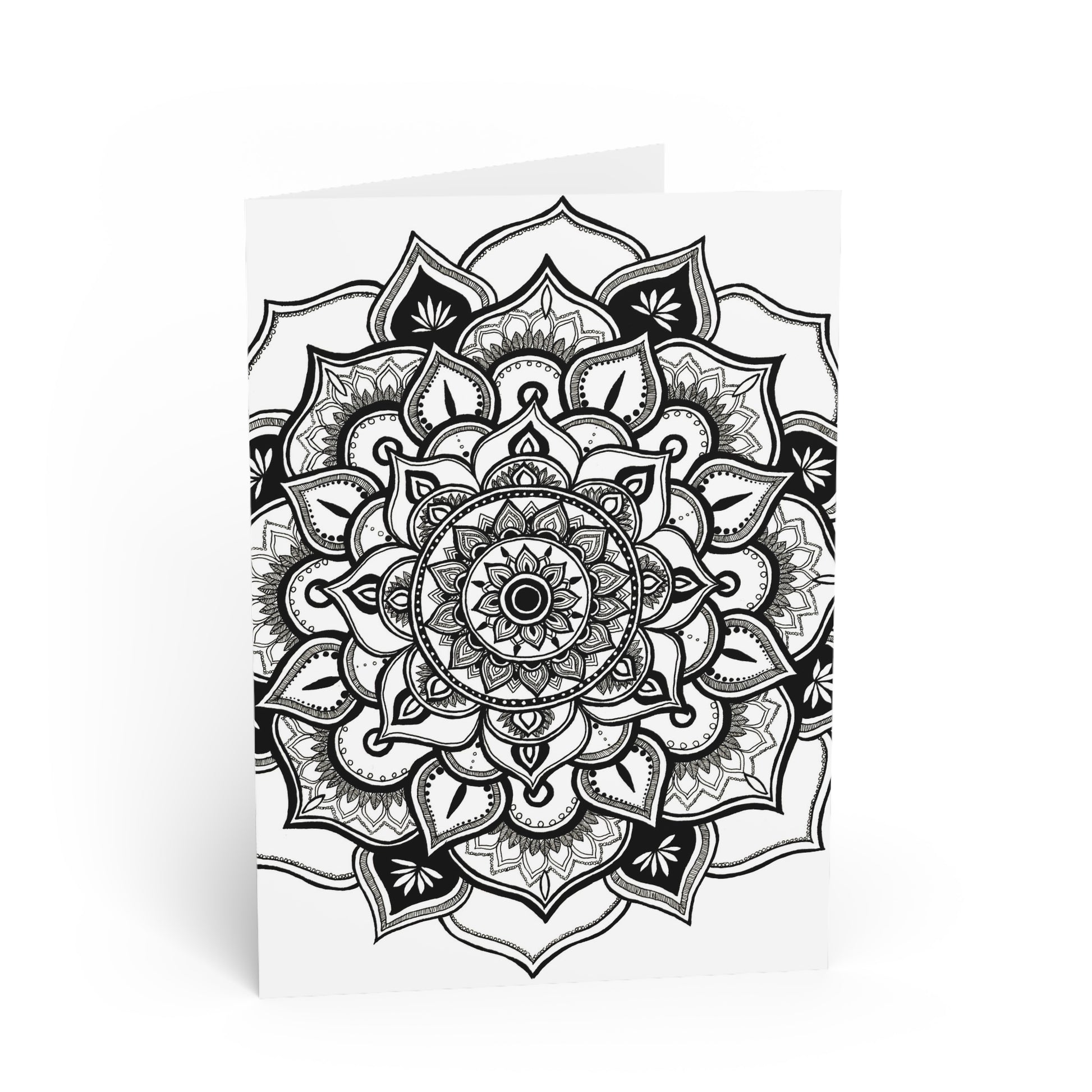Peaceful Petals - 5x7 Greeting Card (XAOS)