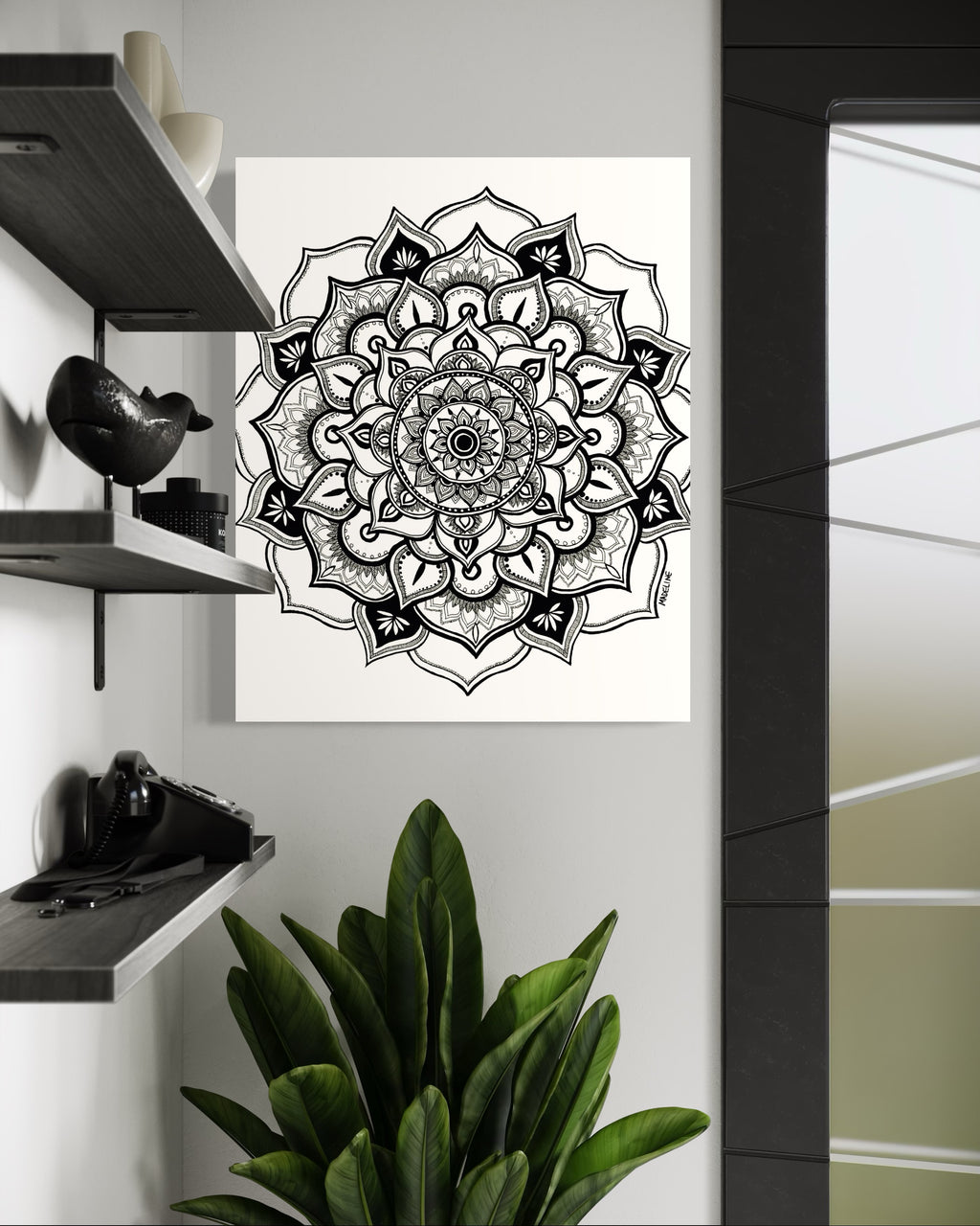 Peaceful Petals Canvas Print