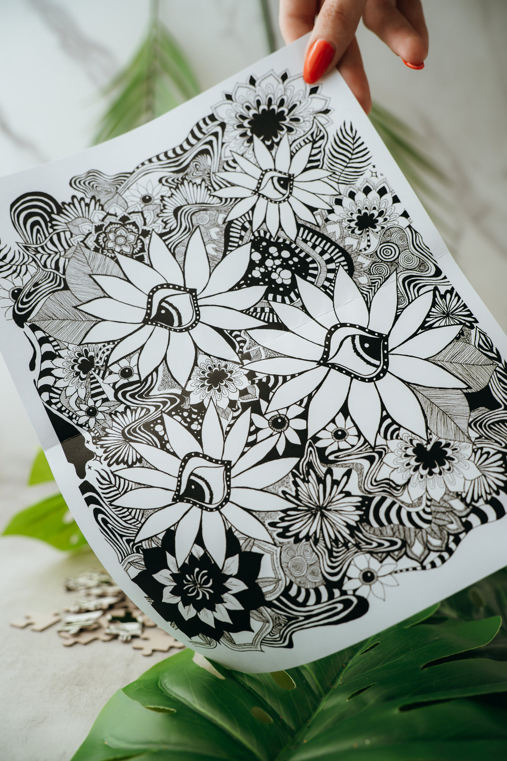 Daisy Dreamscape Jigsaw Puzzle
