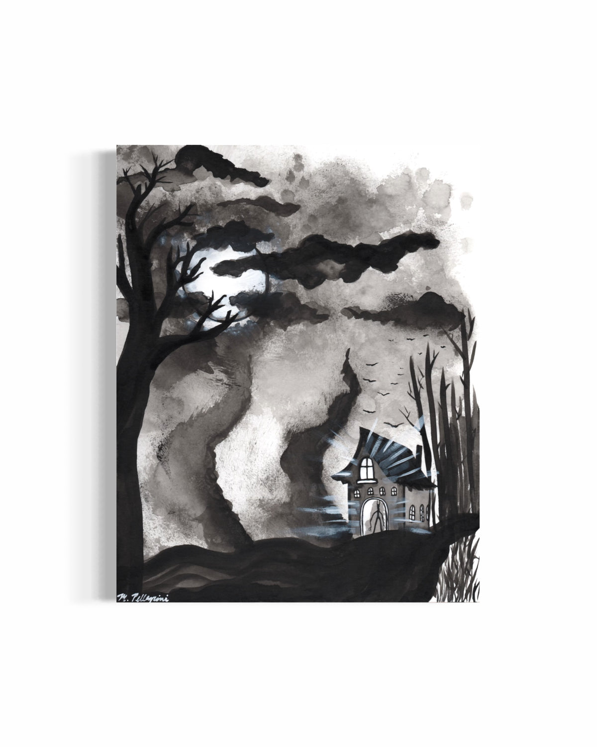 'MURKY' (INKTOBER'25) Original Artwork