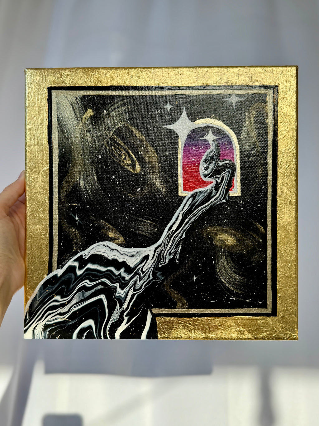 The Only Way is Through No. 3 - Original Canvas Painting