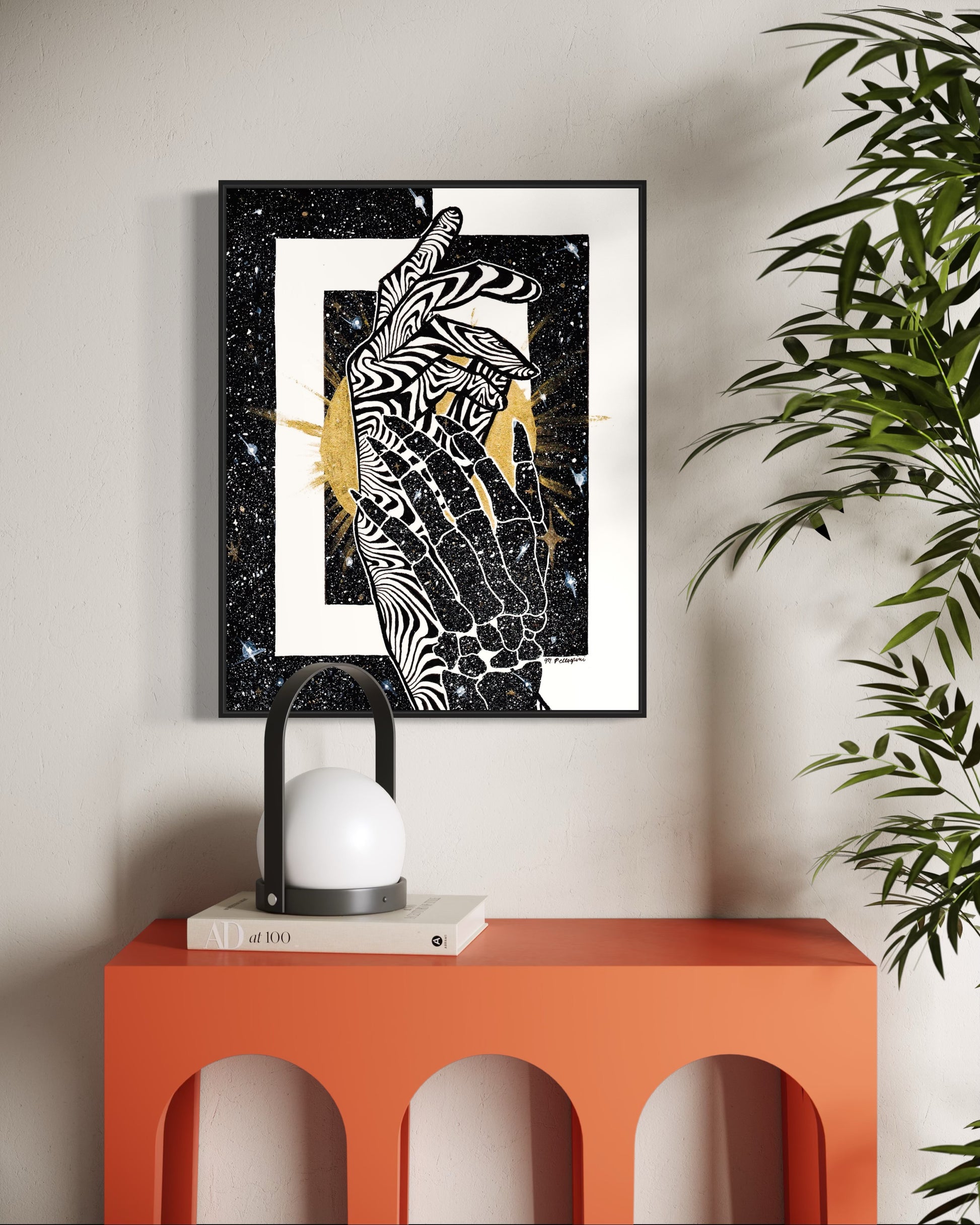 Skeletal (Inktober 2025 Prompt) - Giclée Fine Art Print
