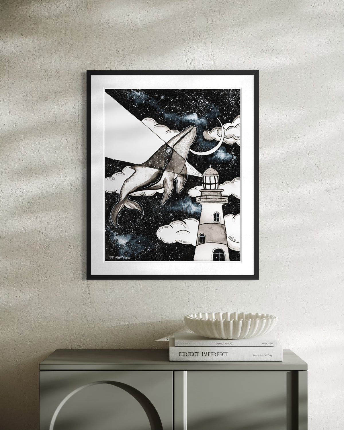 'BEACON' INKTOBER Print