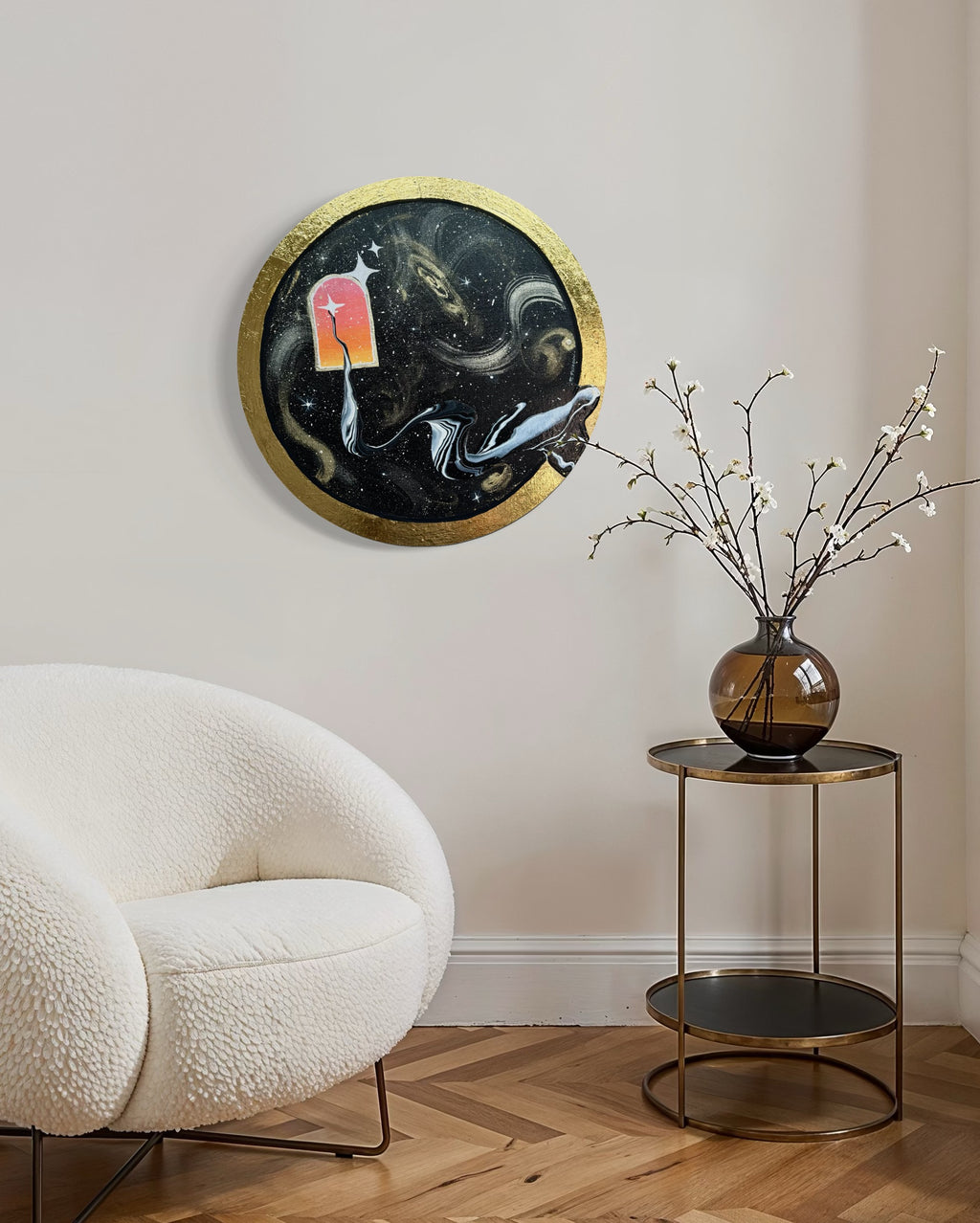 The Only Way is Through No. 2 - Original Canvas Painting (XAOS)