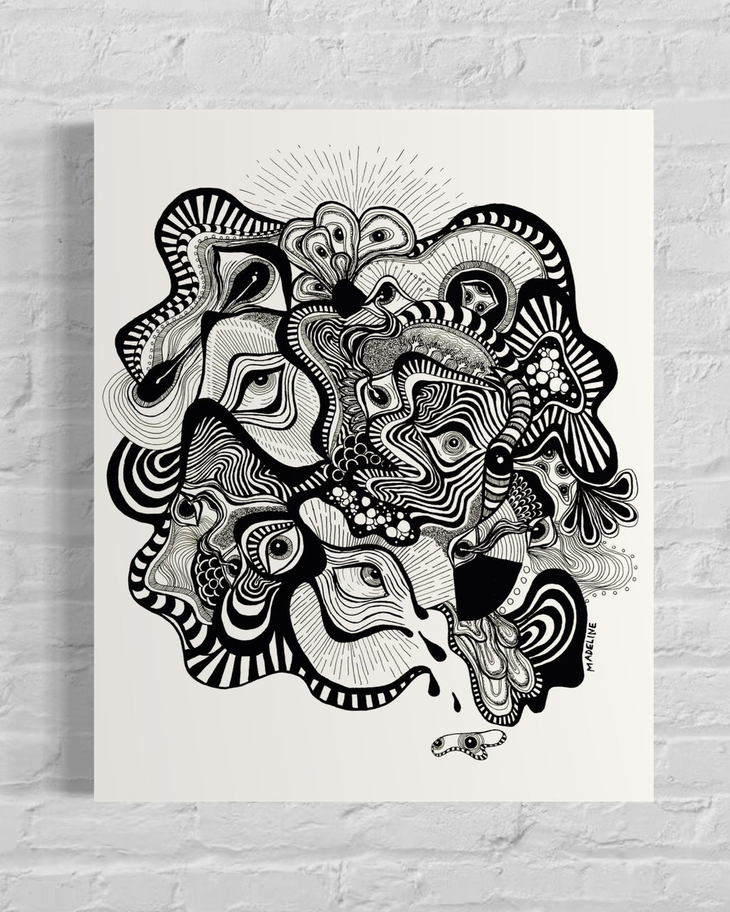 Vision Illusion Canvas Print