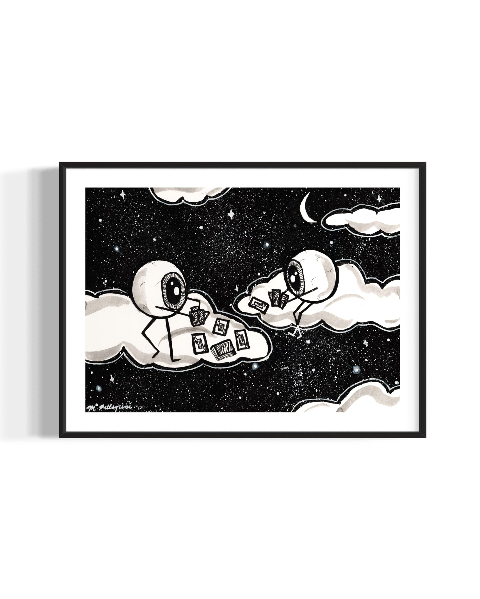 Deal (Inktober 2025 Prompt) - Giclée Fine Art Print