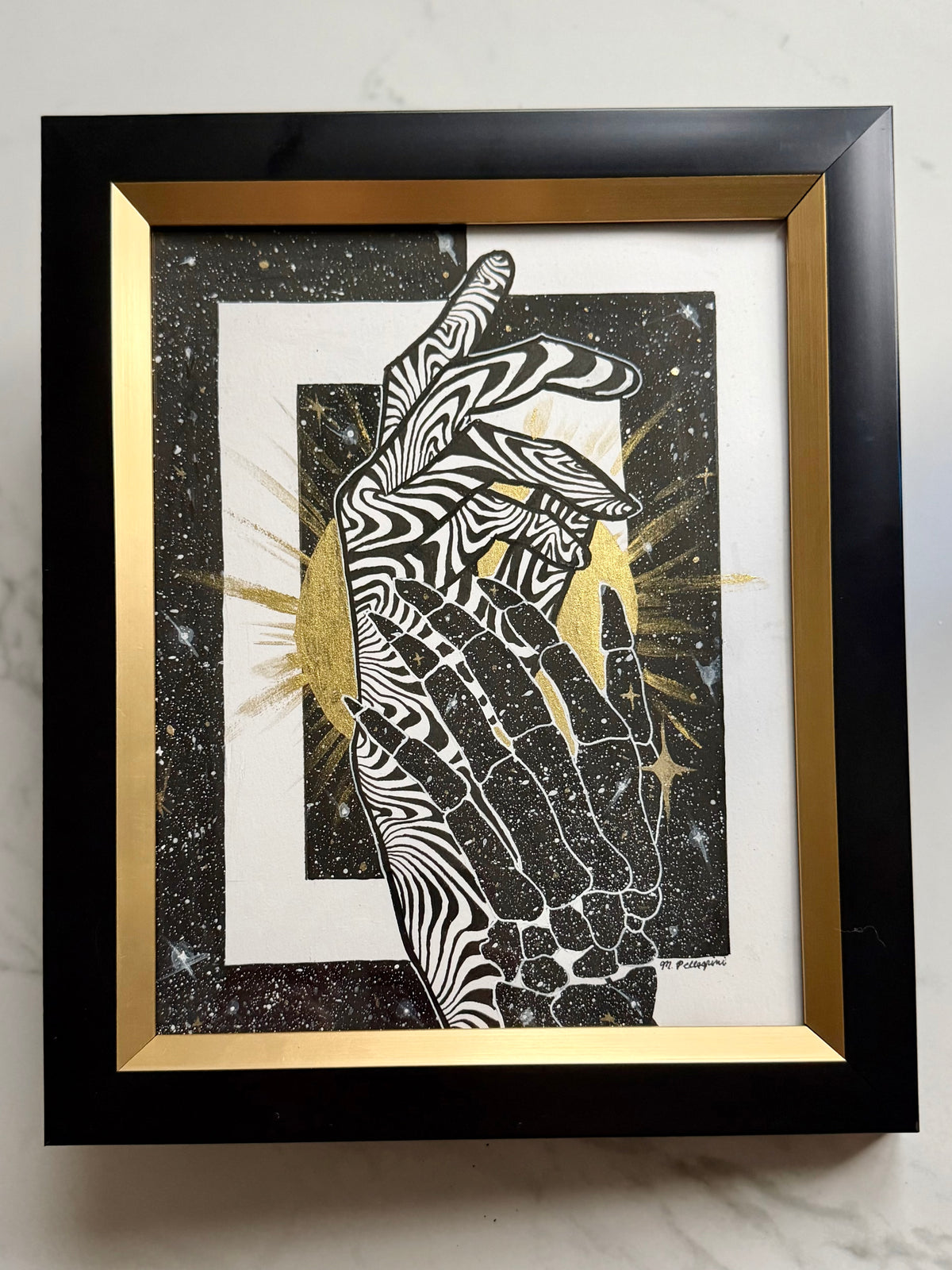 'SKELETAL' (INKTOBER'25) Original Artwork