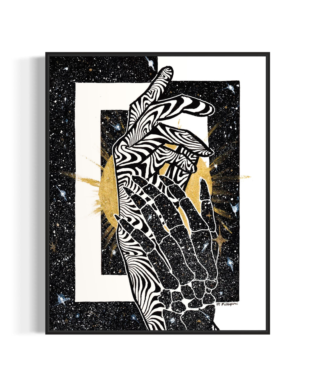 Skeletal (Inktober 2025 Prompt) - Giclée Fine Art Print