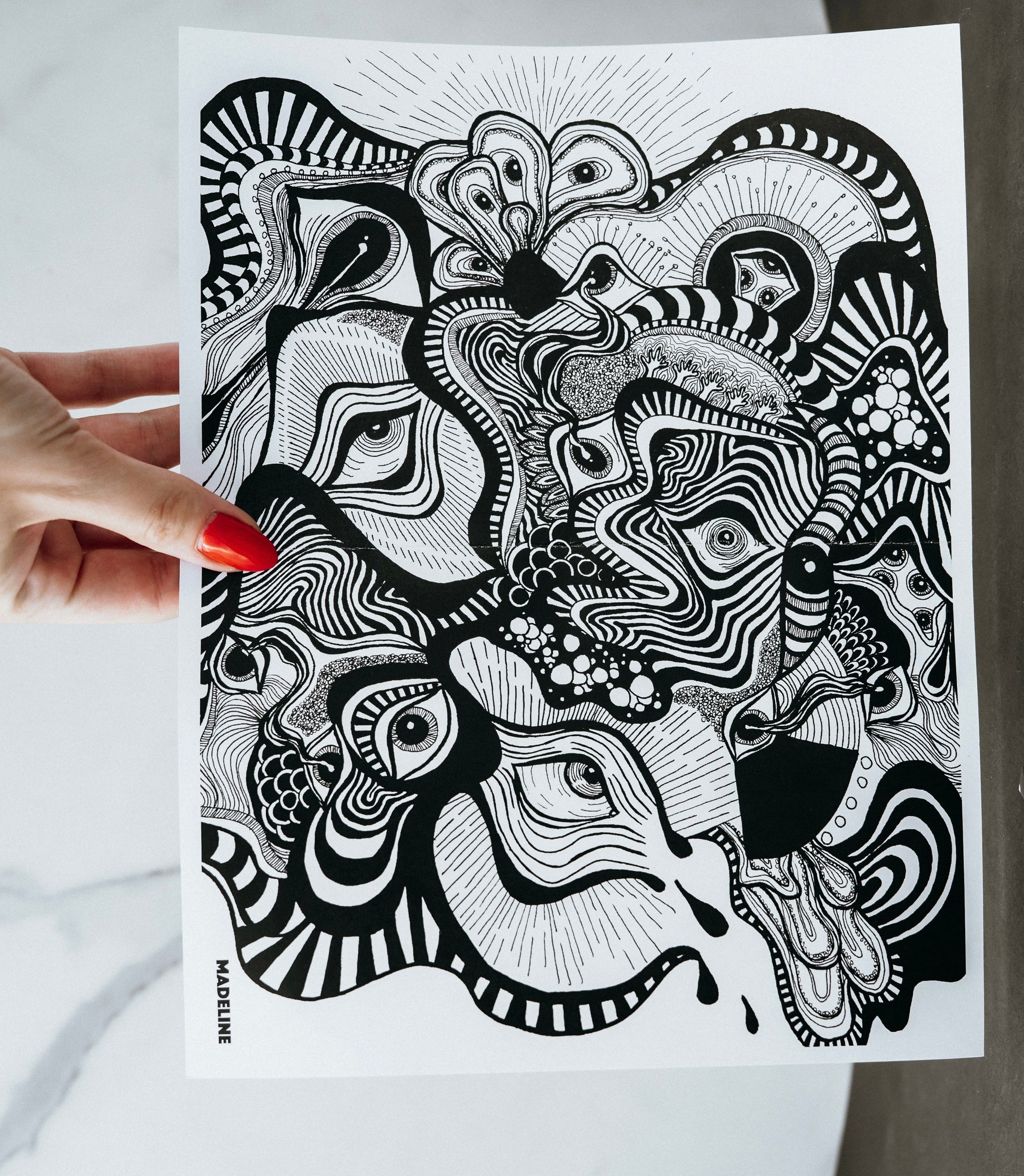 Vision Illusion - Art Jigsaw Puzzle (XAOS)