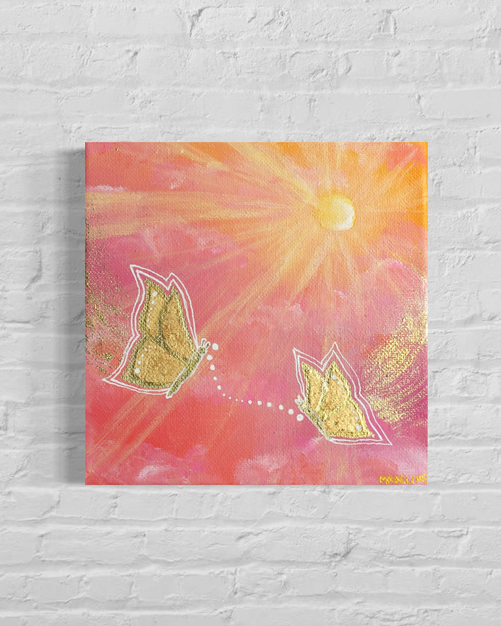 Presence - Original 6x6 Canvas Painting