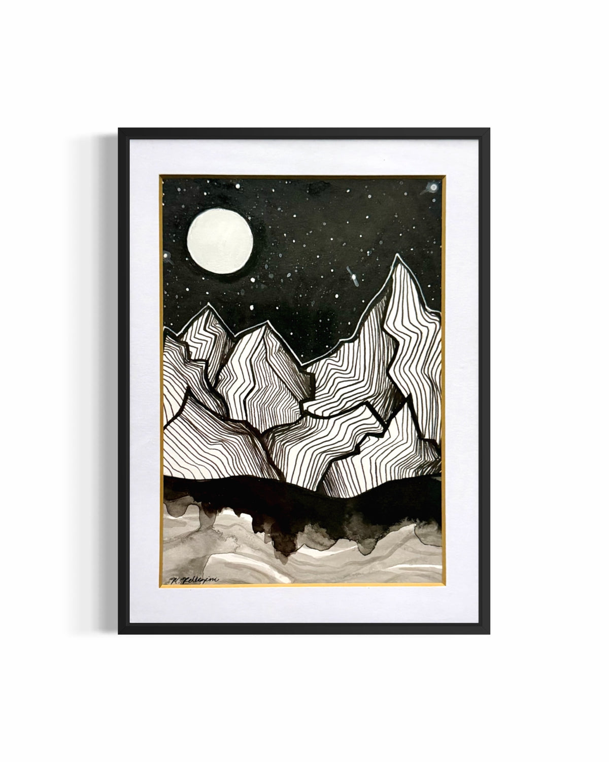 'RAGGED' (INKTOBER'25) Original Artwork