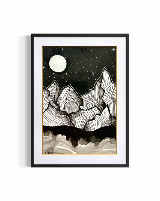 'RAGGED' (INKTOBER'25) Original Artwork