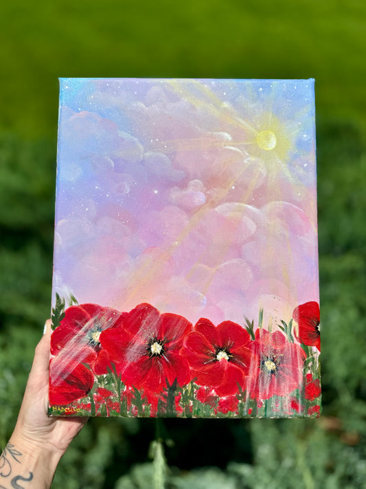 Keep Dreaming - Original 11x14 Canvas Painting