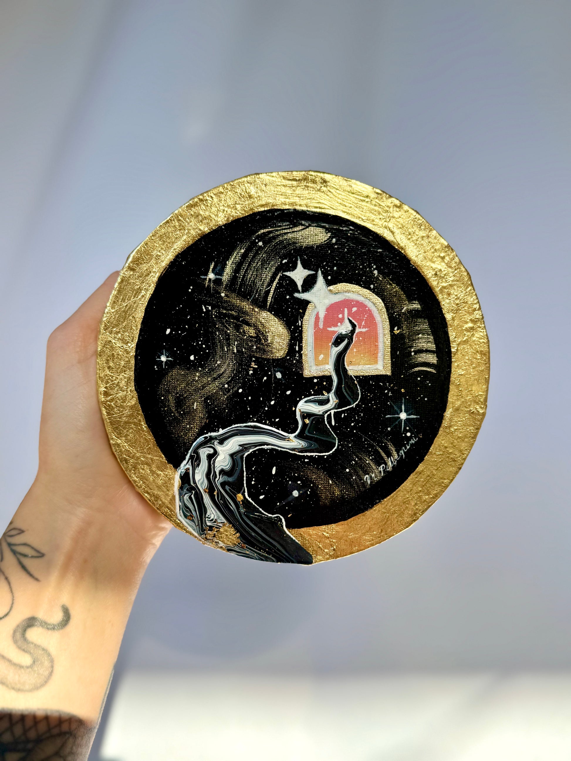 The Only Way is Through No. 7 - Original Canvas Painting - SOLD