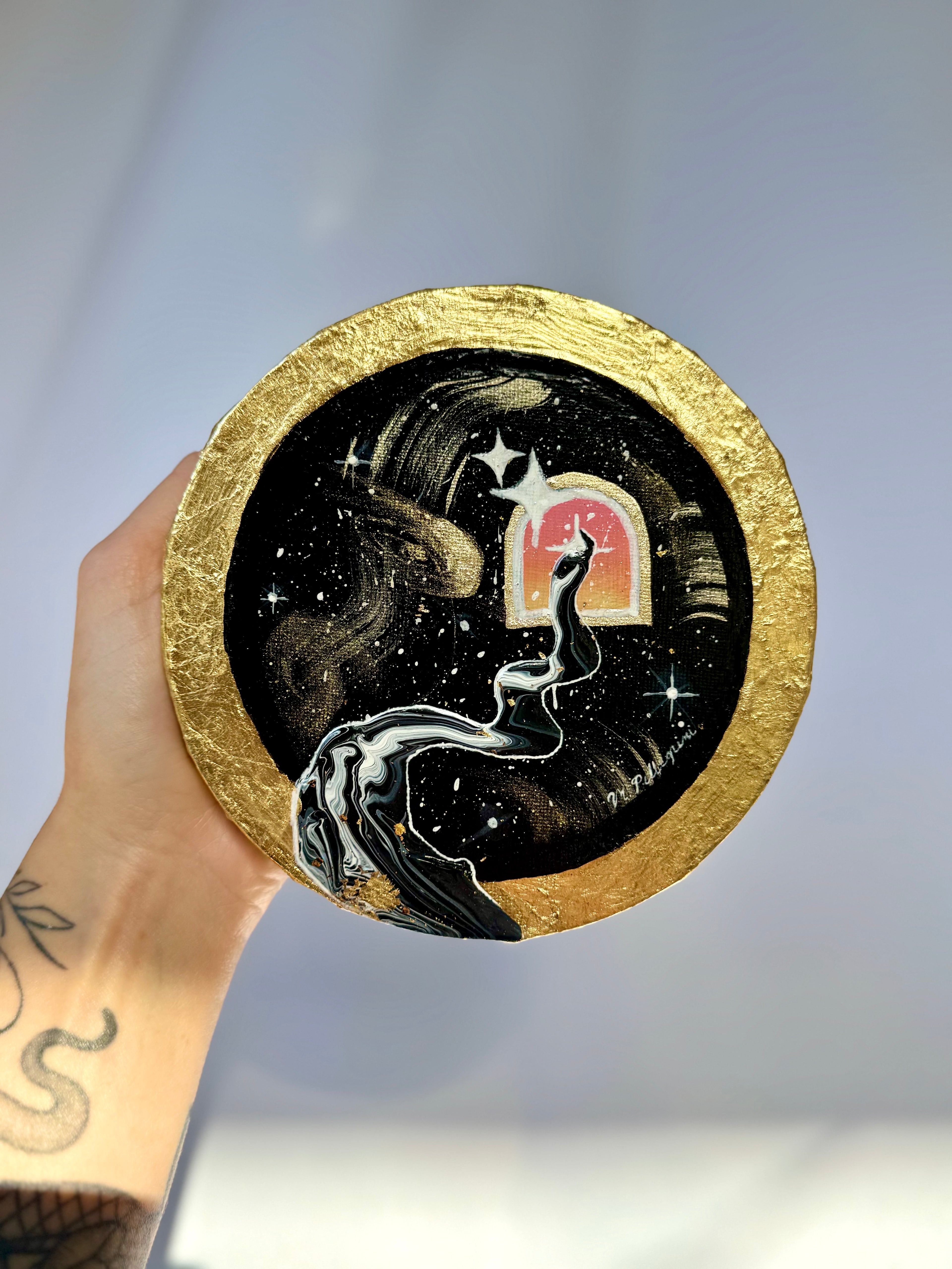 The Only Way is Through No. 7 - Original Canvas Painting - SOLD