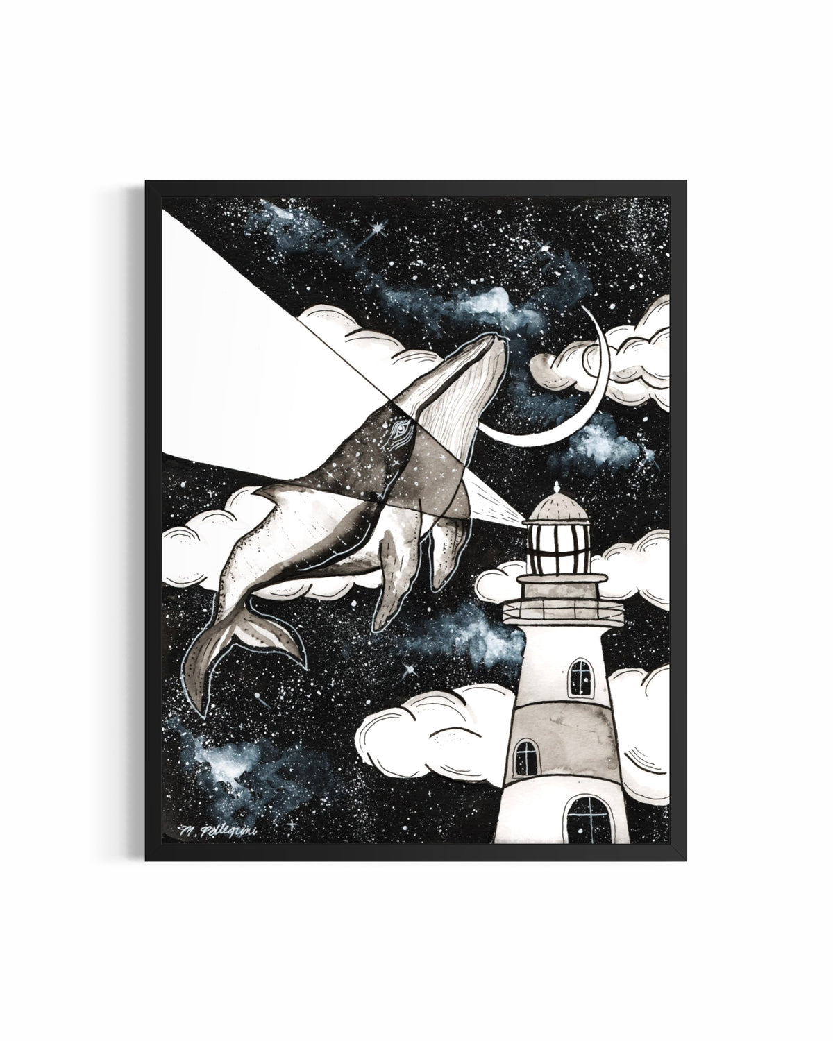 'BEACON' INKTOBER Print