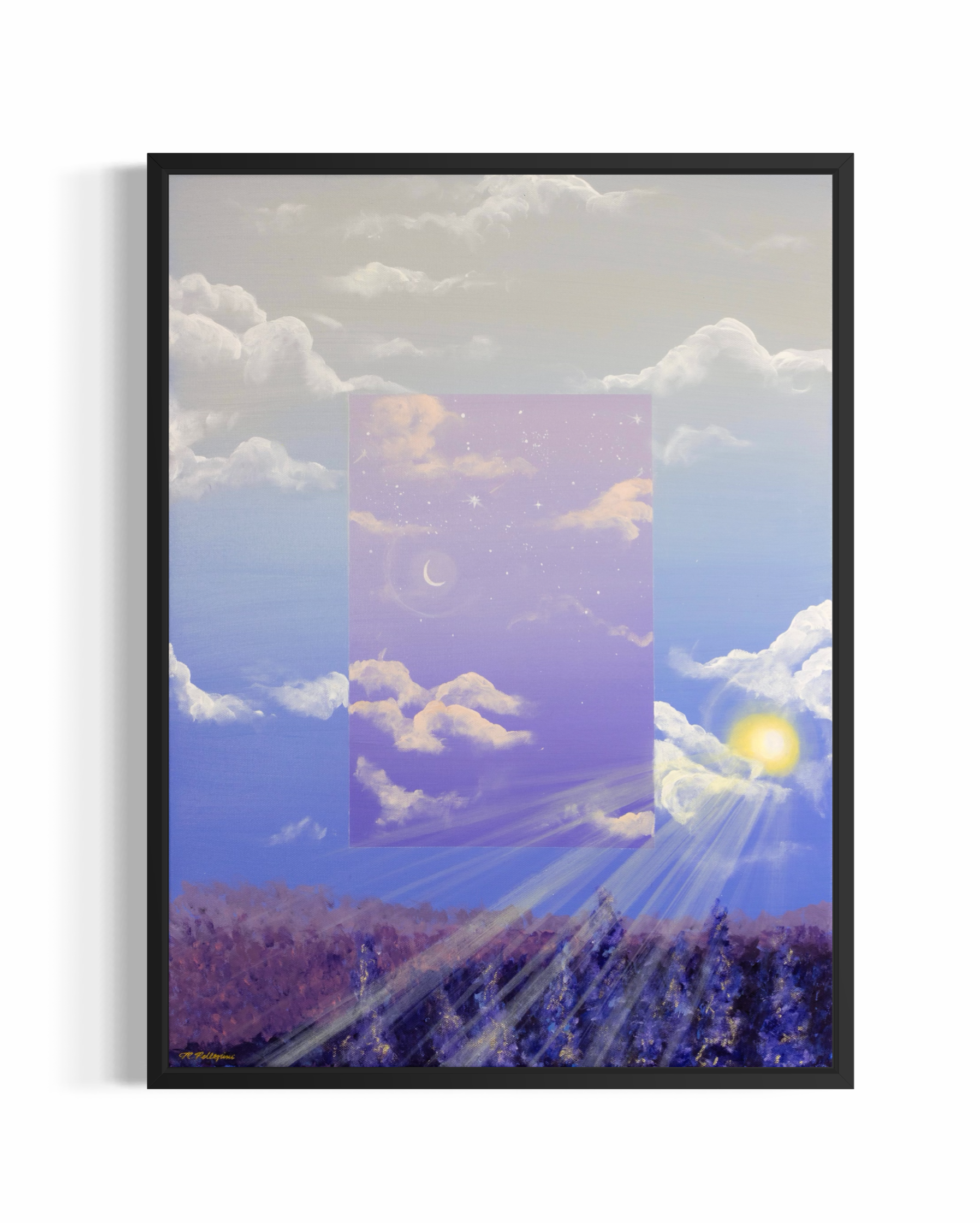 To The Moon & Back - Giclée Fine Art Print (XAOS)