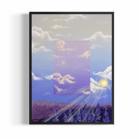'TO THE MOON & BACK' Original Artwork