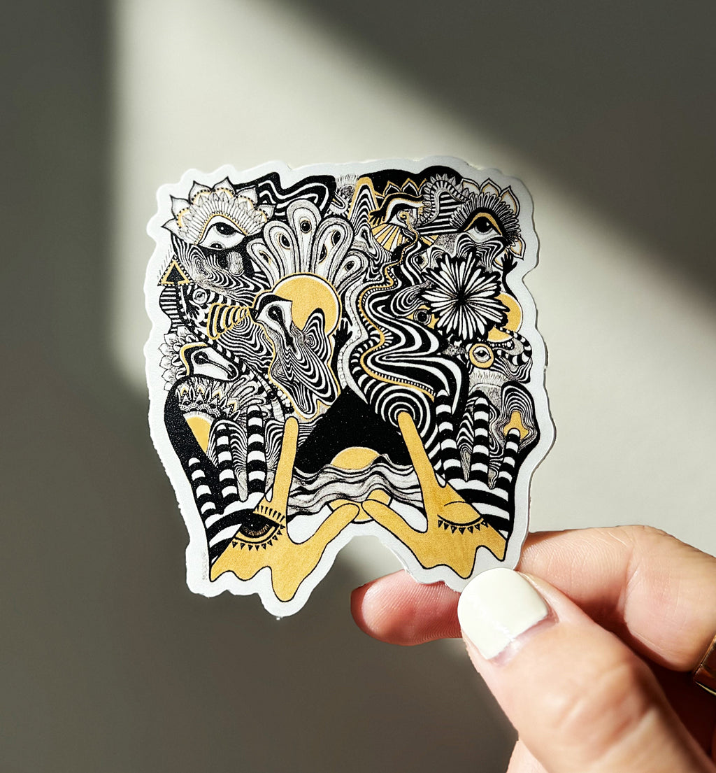 Flow State Vinyl Sticker