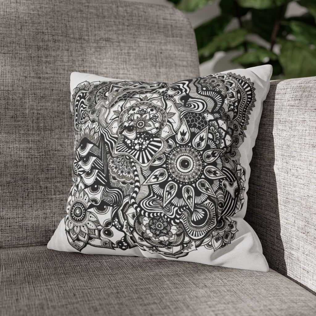 Creating Again Throw Pillow