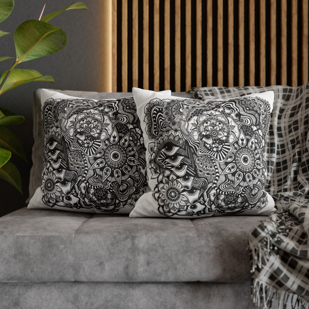 Creating Again Throw Pillow