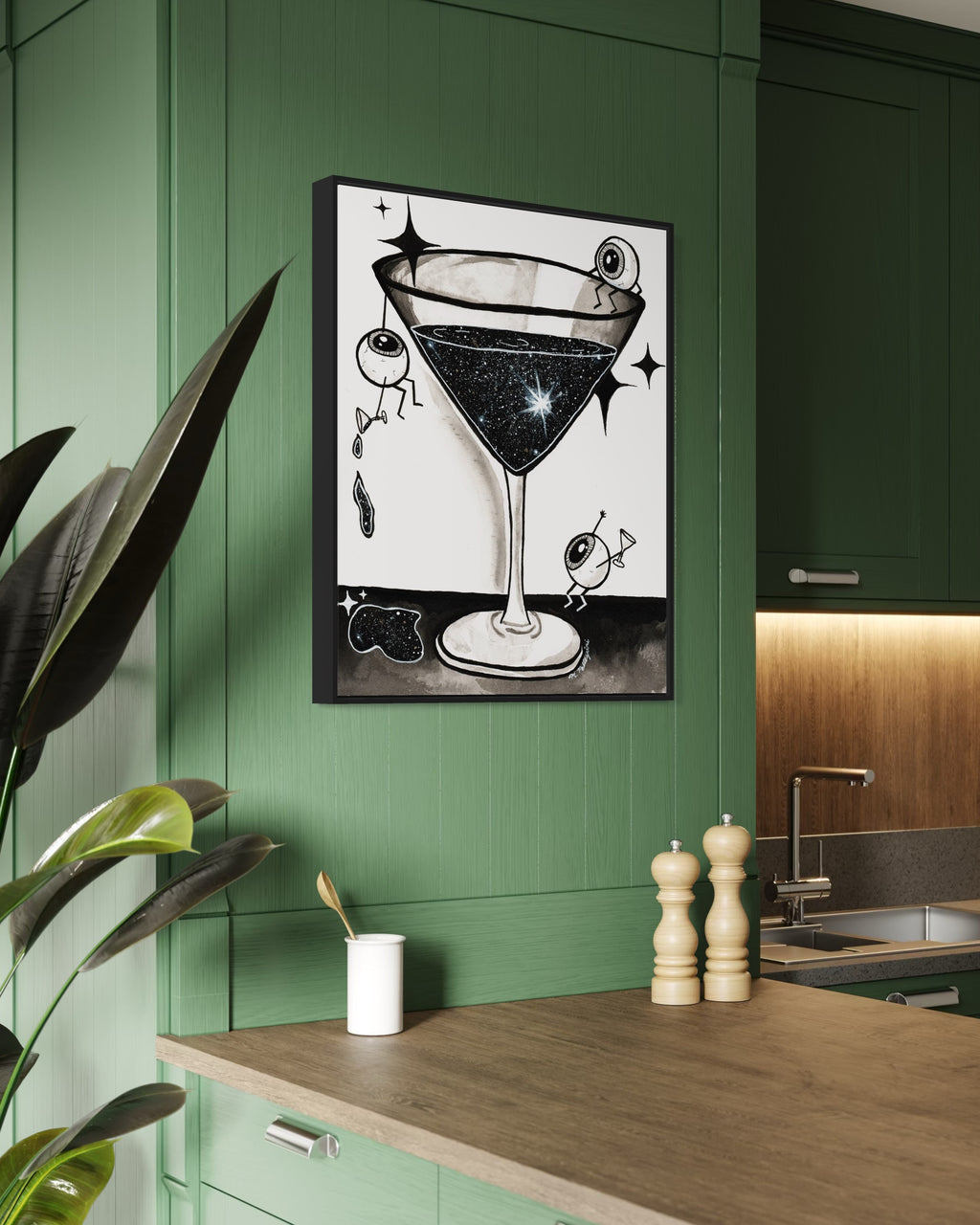 Drink (Inktober 2025 Prompt) - Giclée Fine Art Print