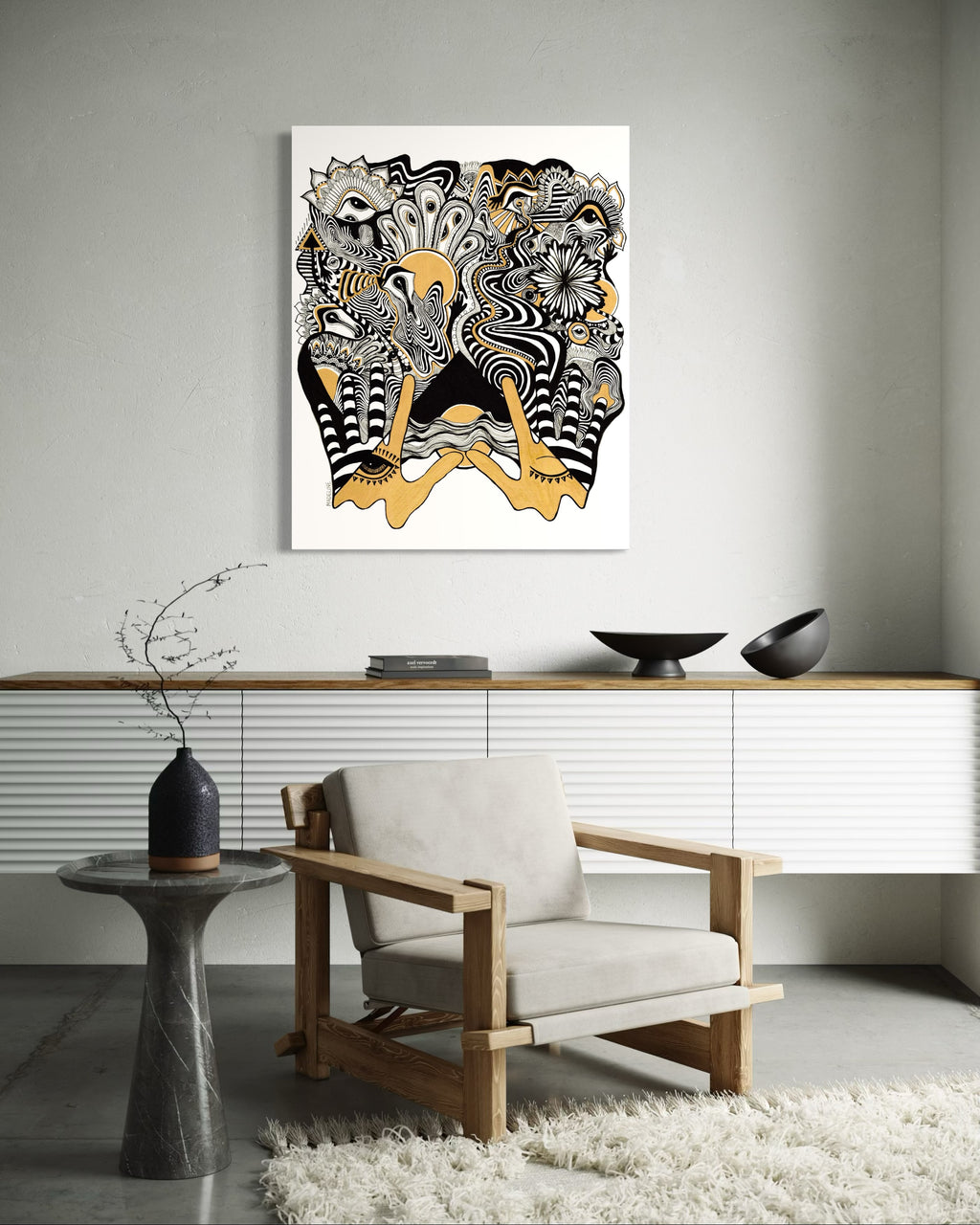 Flow State Canvas Print