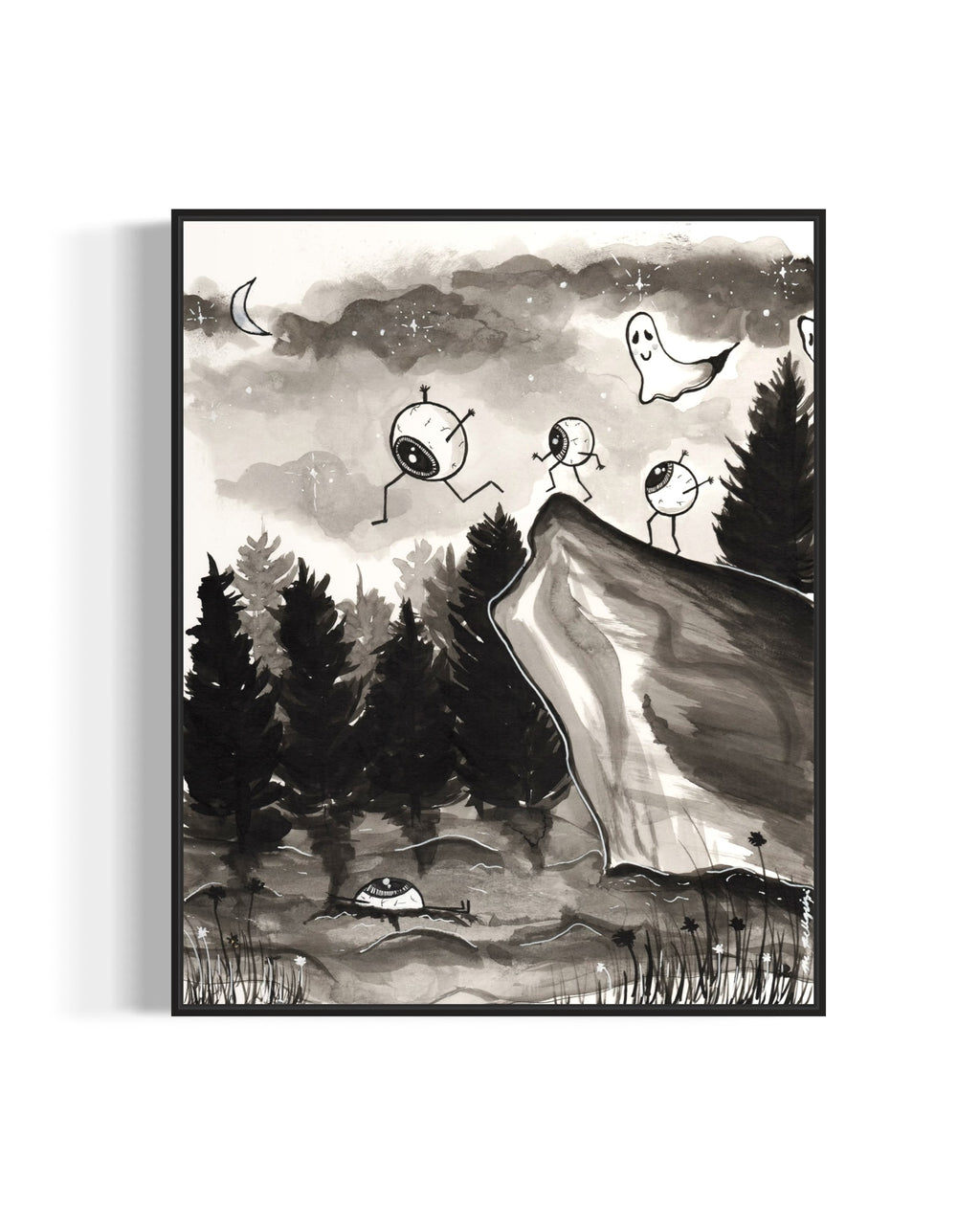 Reckless (Inktober 2025 Prompt) - Giclée Fine Art Print