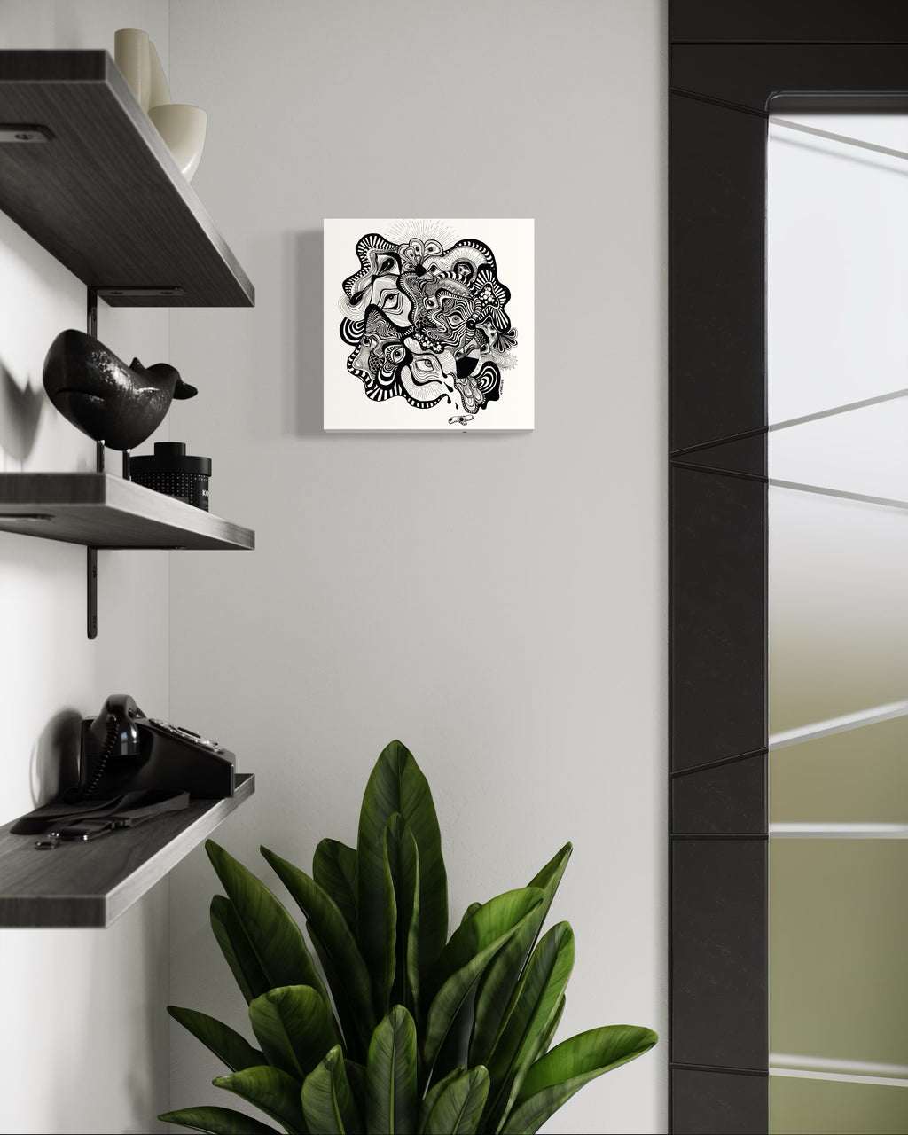 Vision Illusion Canvas Print