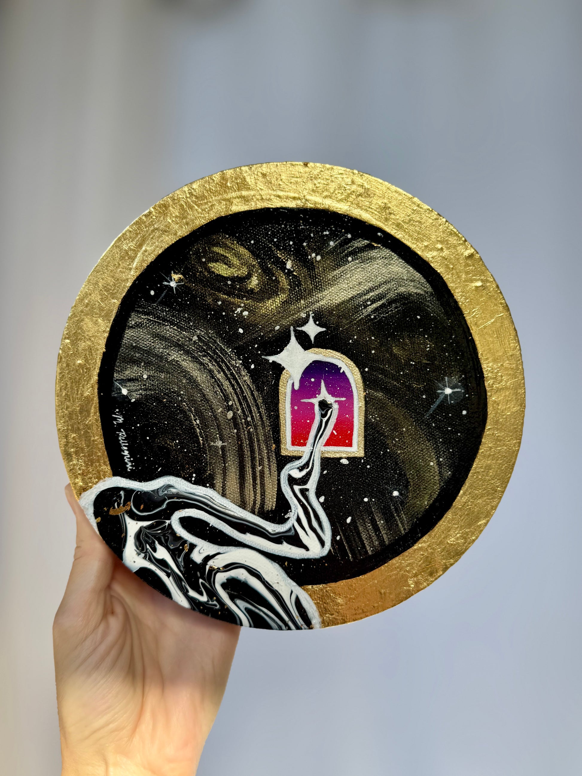 The Only Way is Through No. 5 - Original Canvas Painting