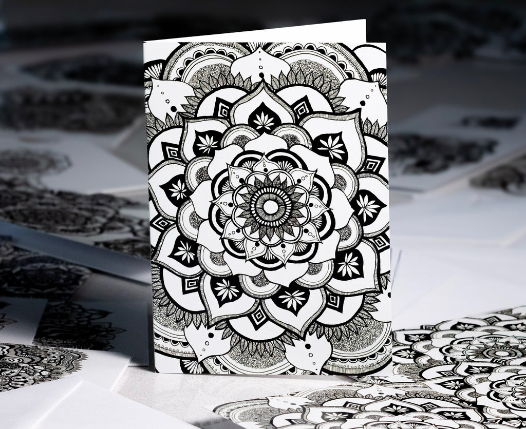 Kaleidoscope - 5x7 Single Greeting Card