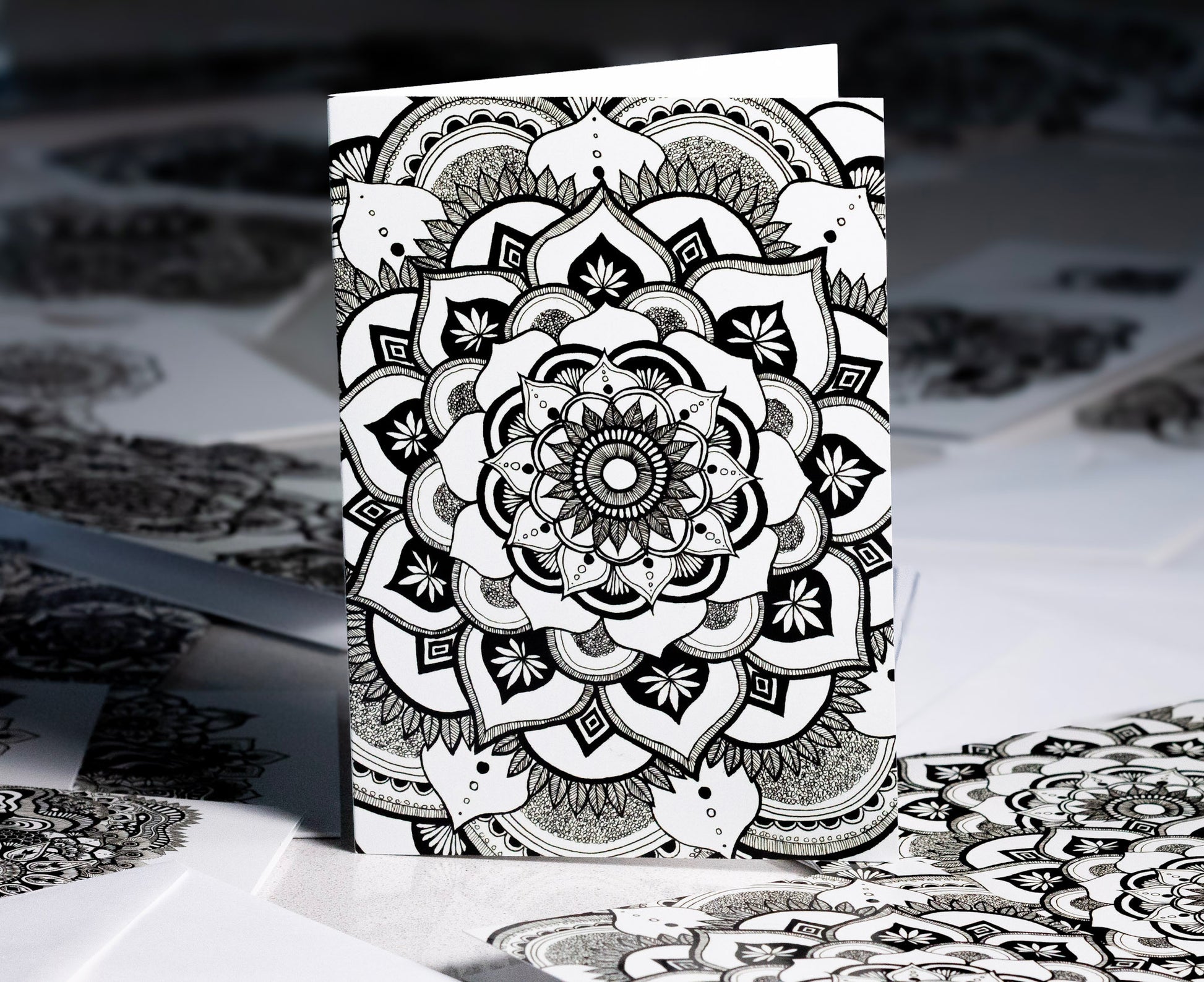 Kaleidoscope - 5x7 Single Greeting Card