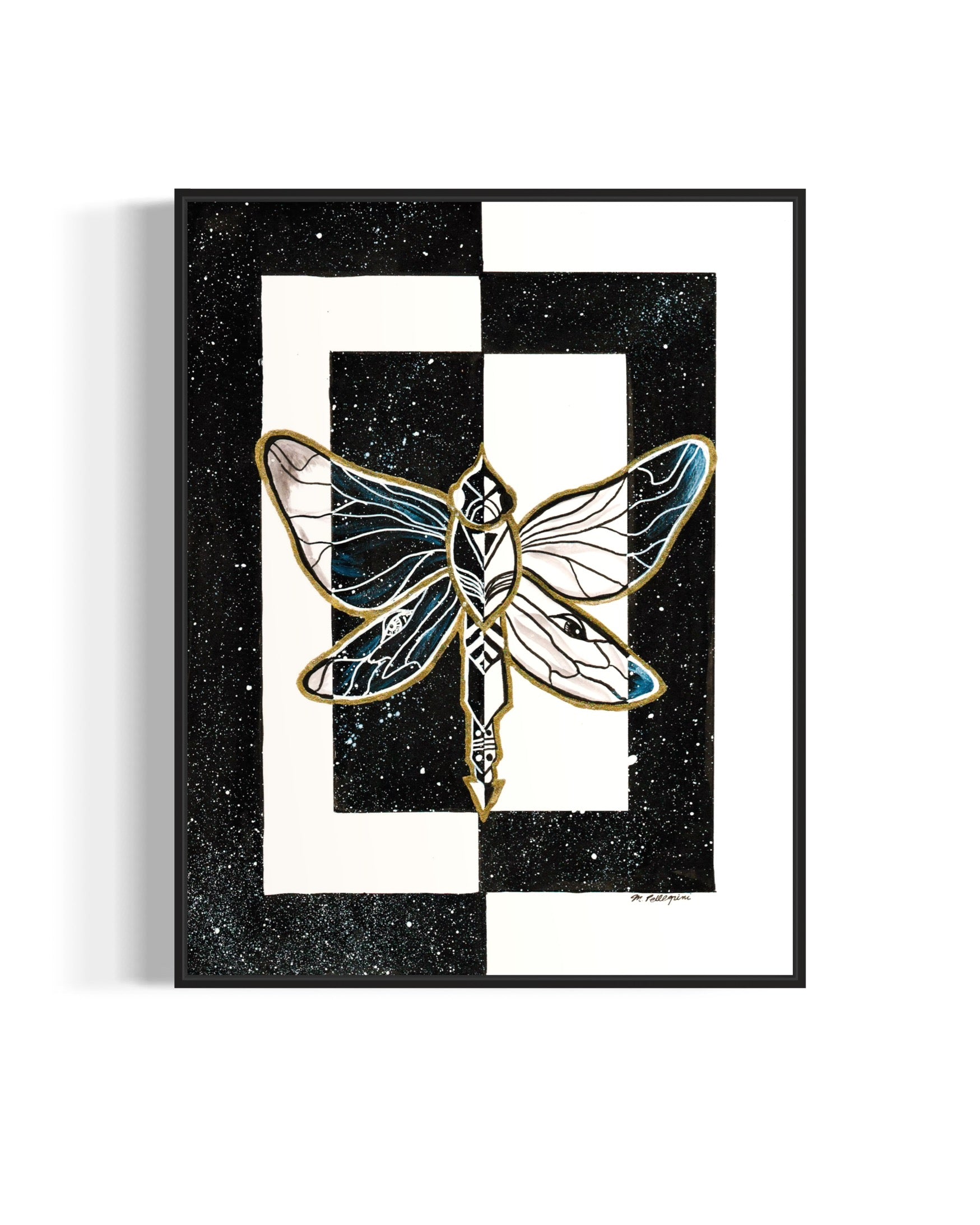 Firefly (Inktober 2025 Prompt) - Giclée Fine Art Print