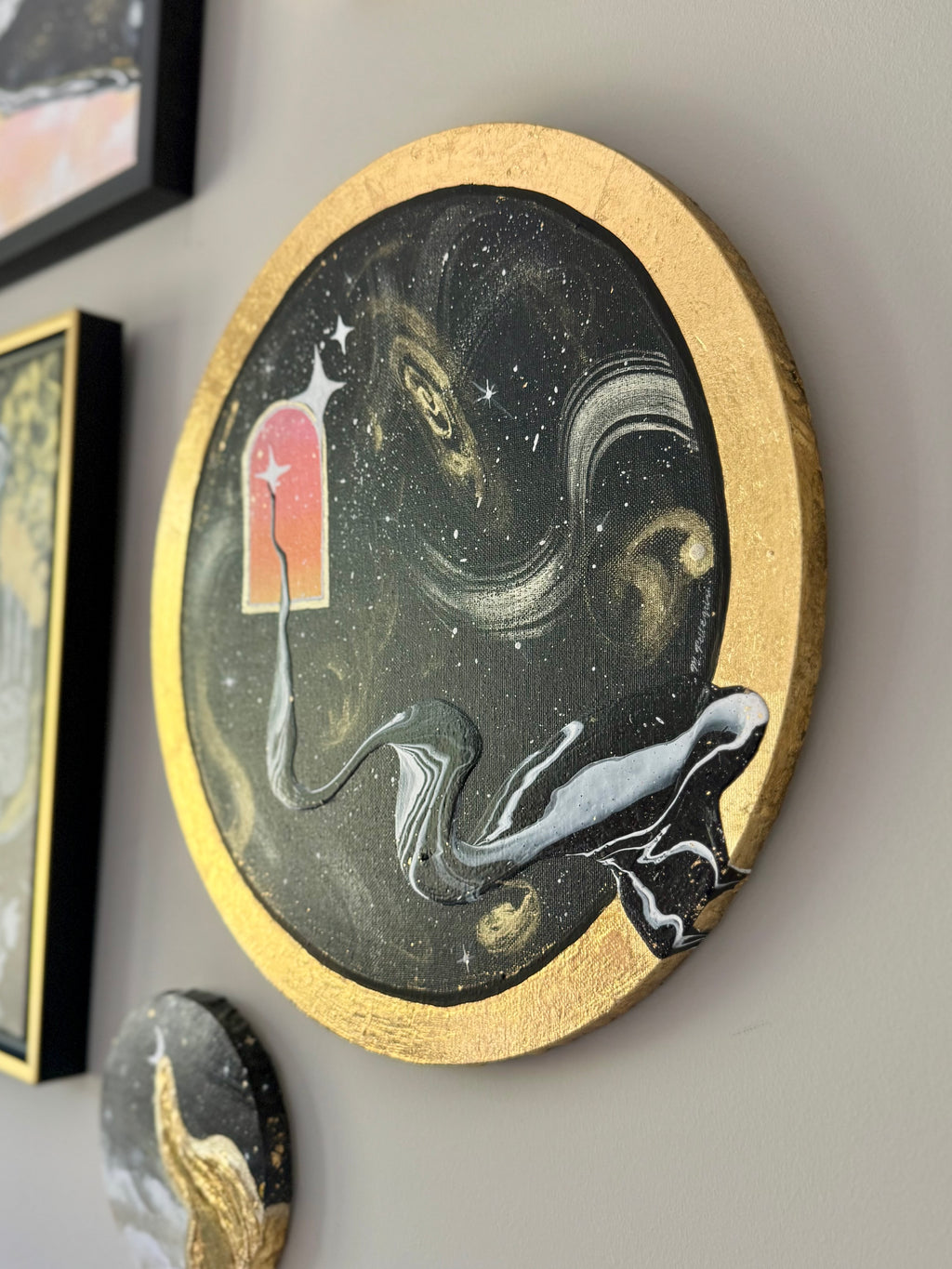 The Only Way is Through No. 2 - Original Canvas Painting (XAOS)