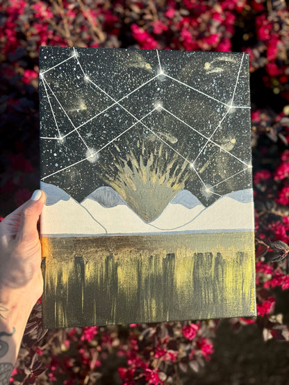 Beauty of Existence #7 - Original Canvas 11x14