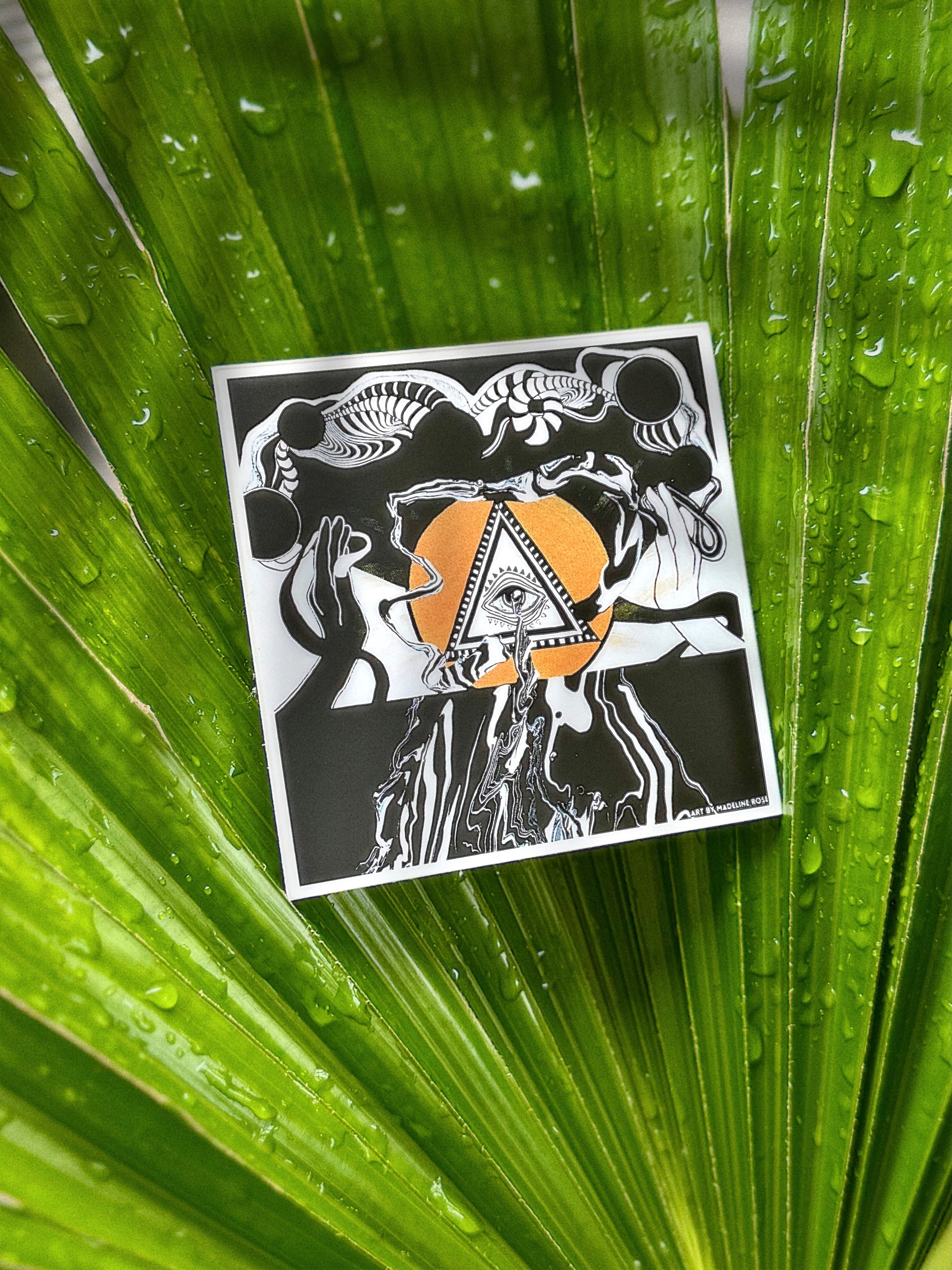 Eye of Creation Vinyl Sticker