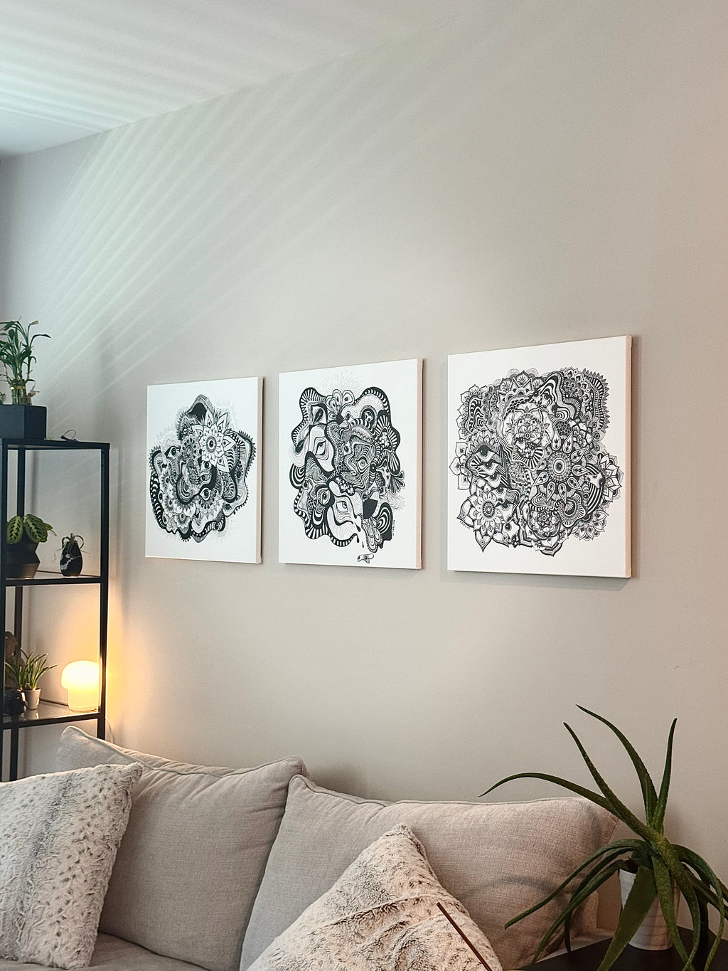 Garden of Eyes Canvas Print