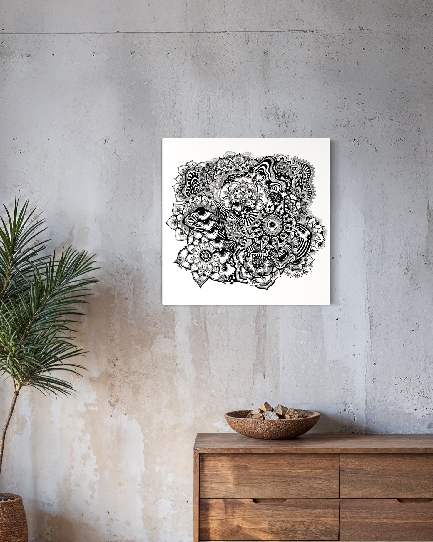 20x20 Inch Canvas Giclée Prints (Multiple Designs)