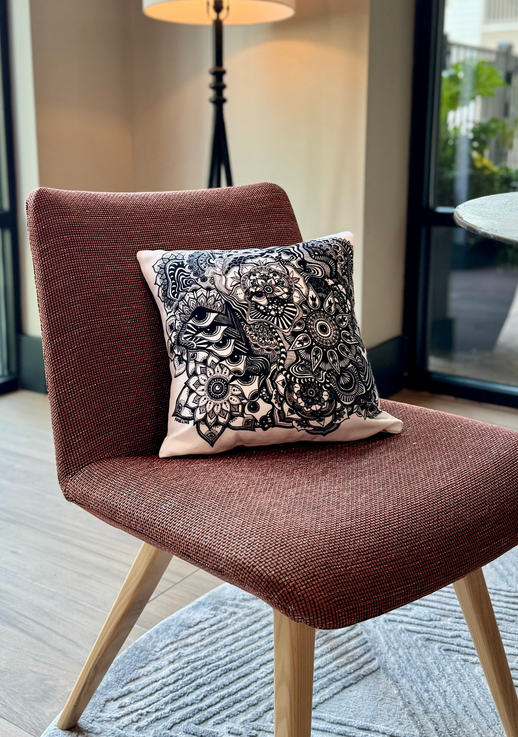 Creating Again Throw Pillow