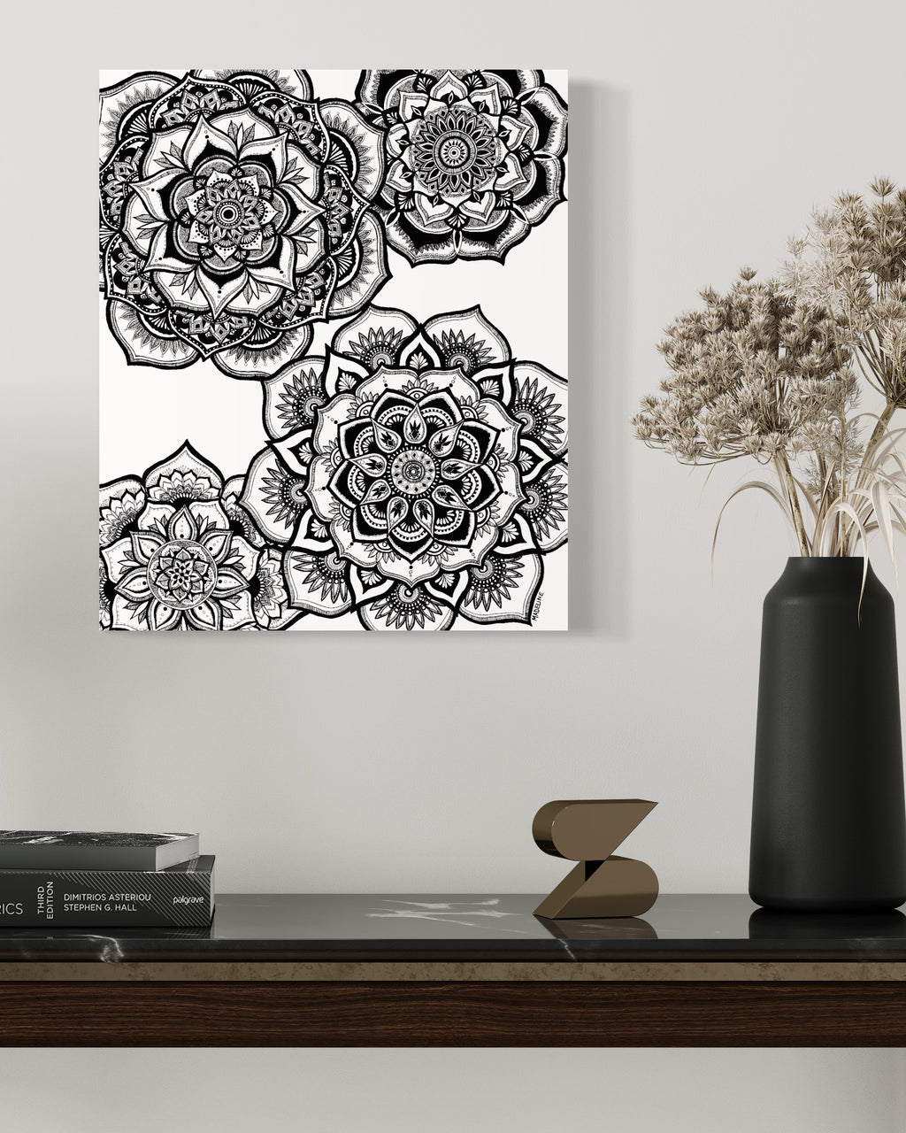 Floral Fascination Canvas Print