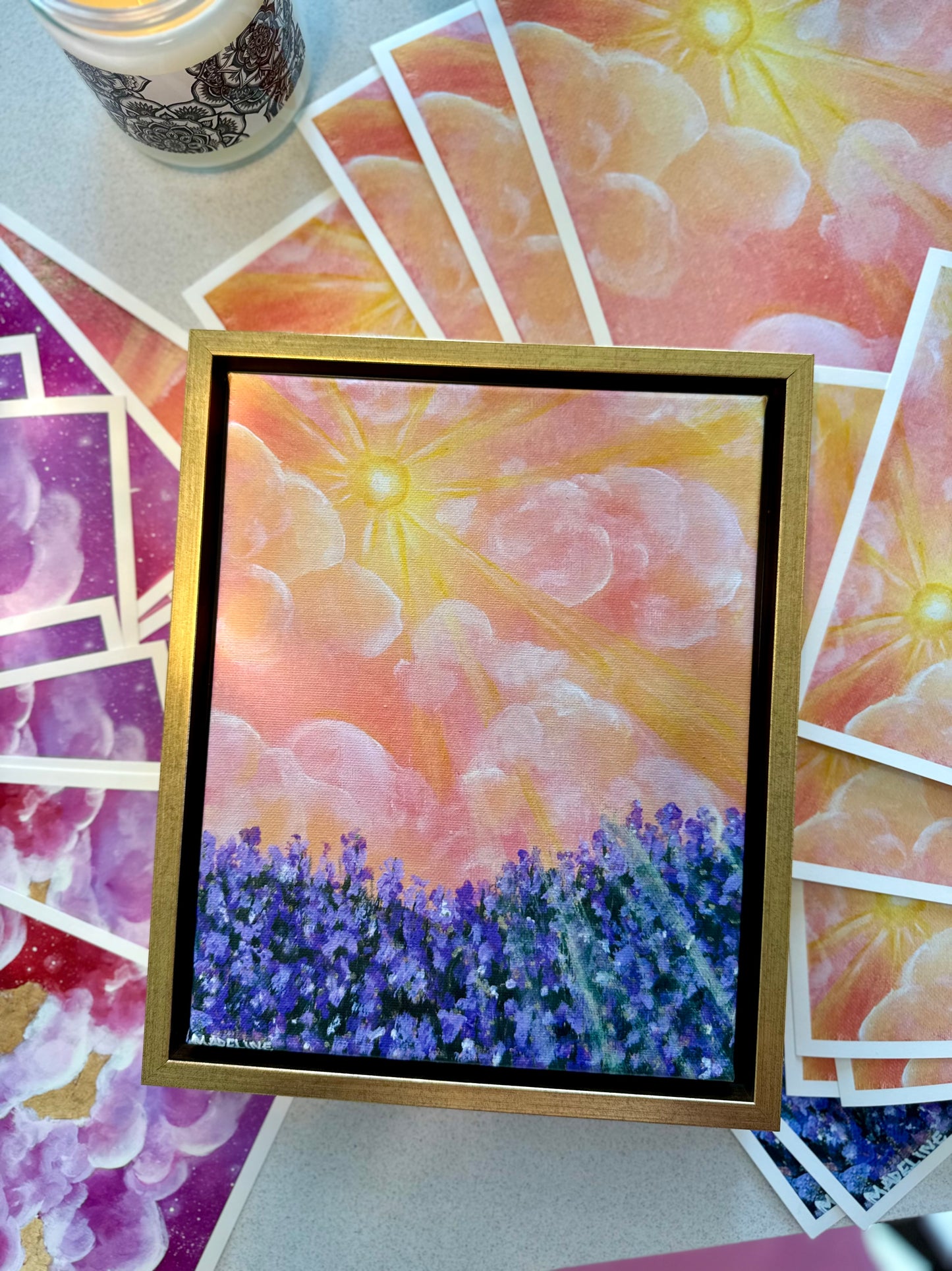 Lavender Light - Canvas Giclée Print