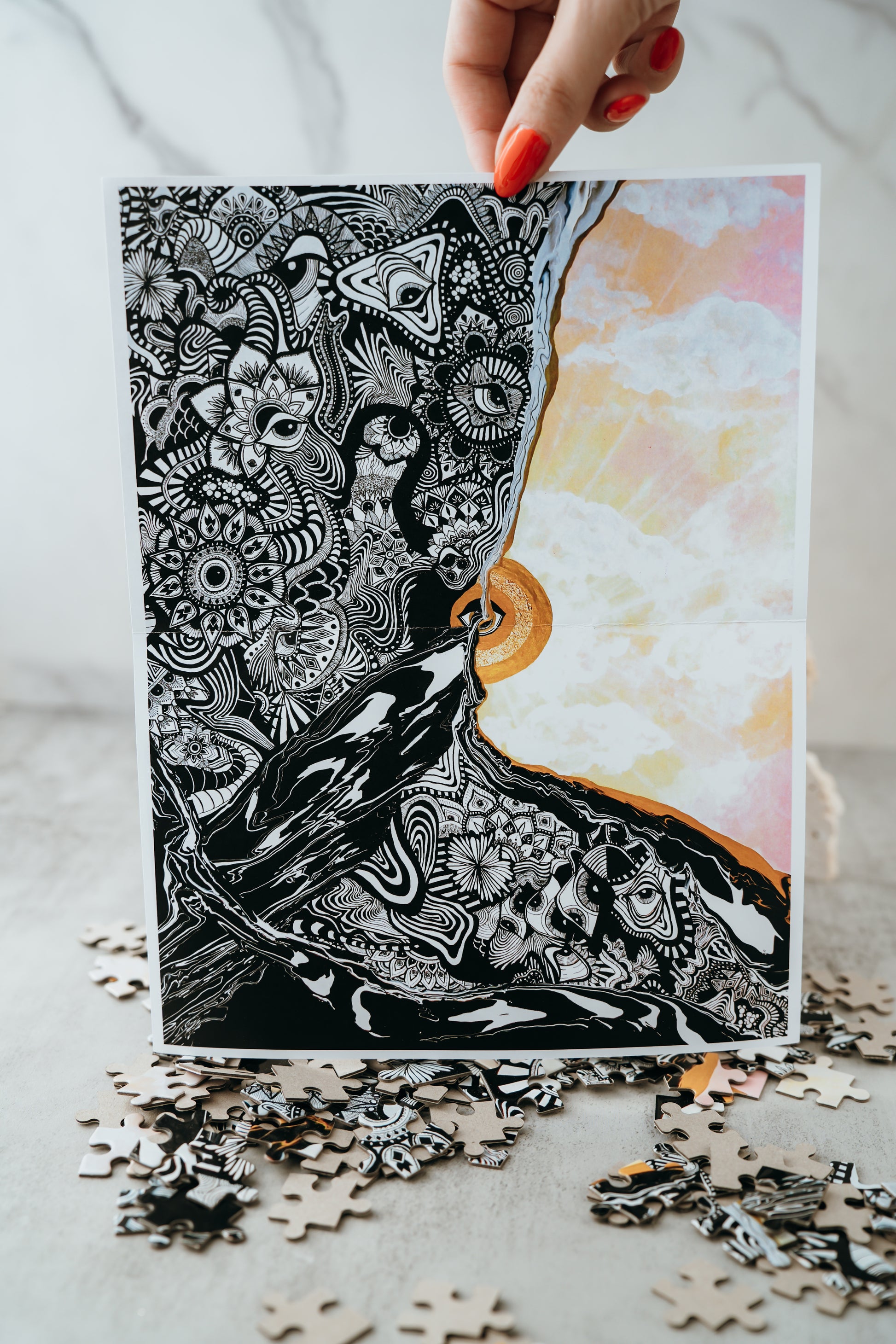 Duality - Art Jigsaw Puzzle (XAOS)