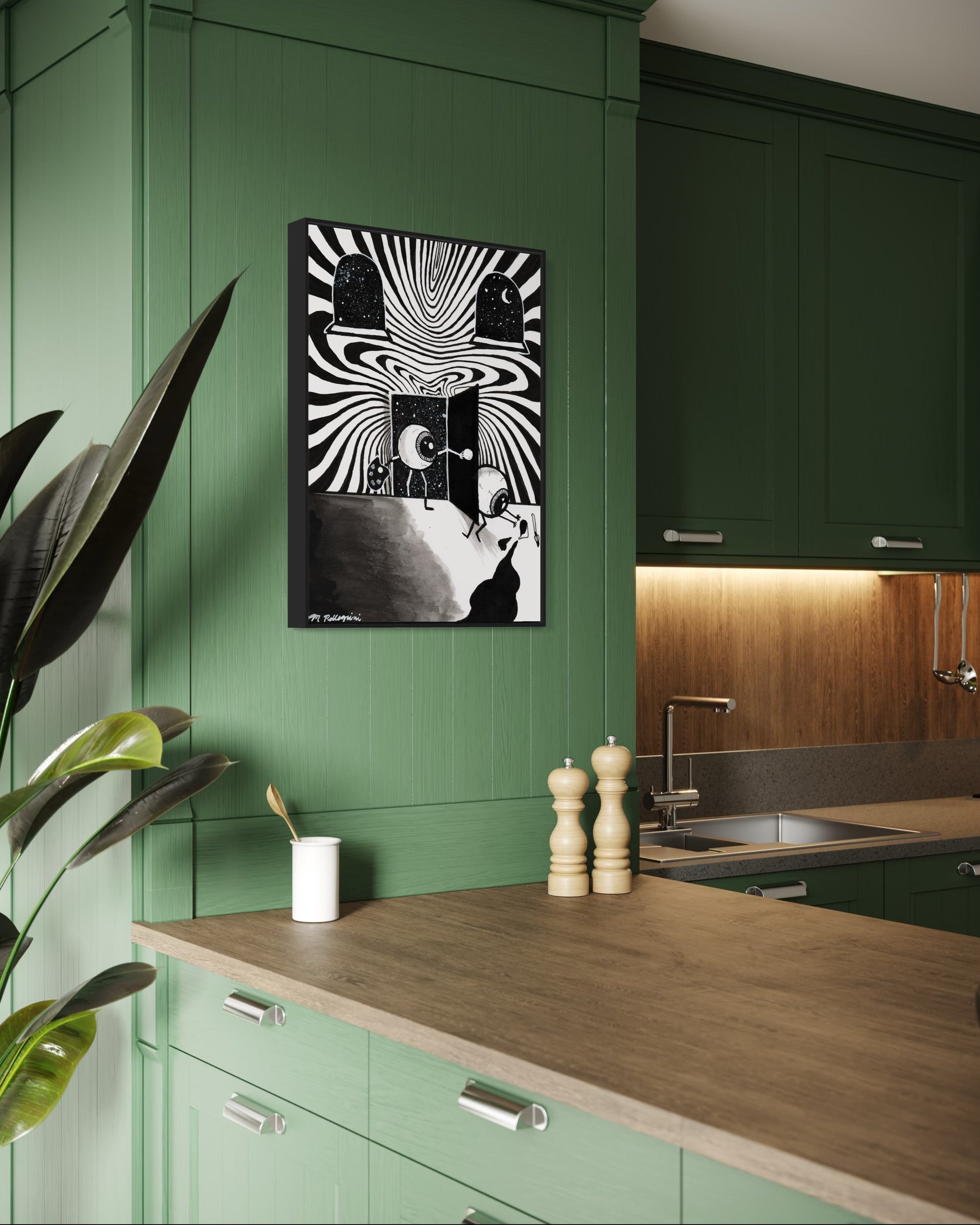 Blunder (Inktober 2025 Prompt) - Giclée Fine Art Print