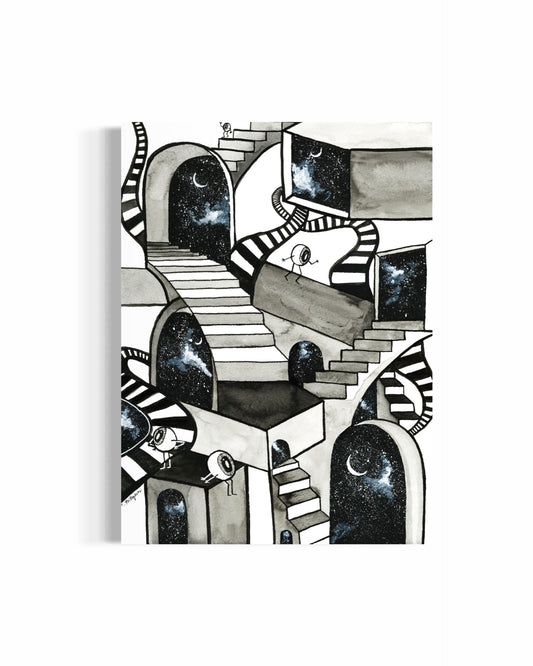 'CONFUSED' (INKTOBER'26) Original Artwork