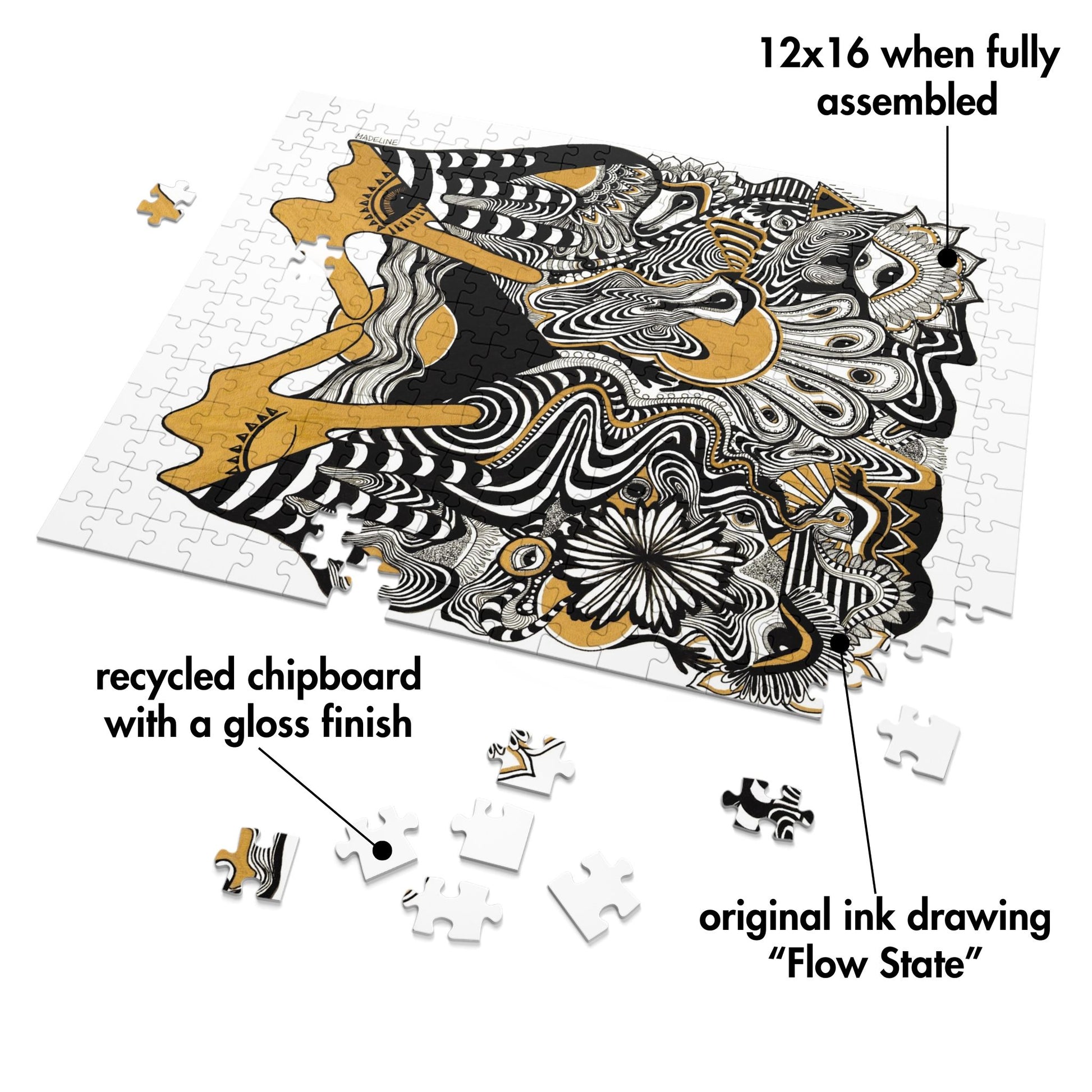 Flow State - Art Jigsaw Puzzle (XAOS)