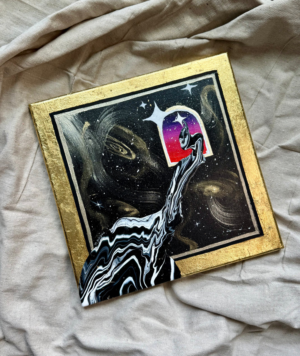 The Only Way is Through No. 3 - Original Canvas Painting