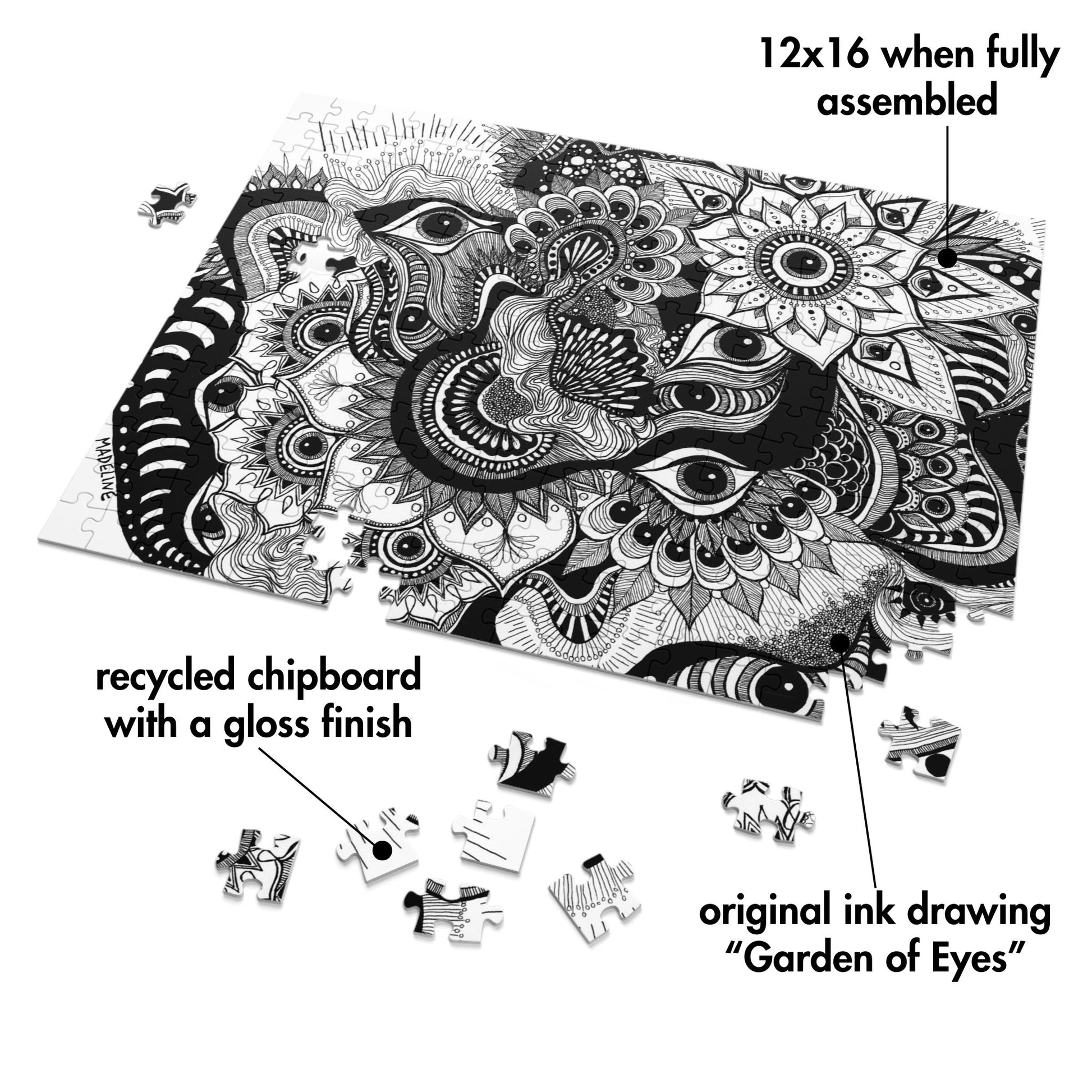 Garden of Eyes - Art Jigsaw Puzzle (XAOS)