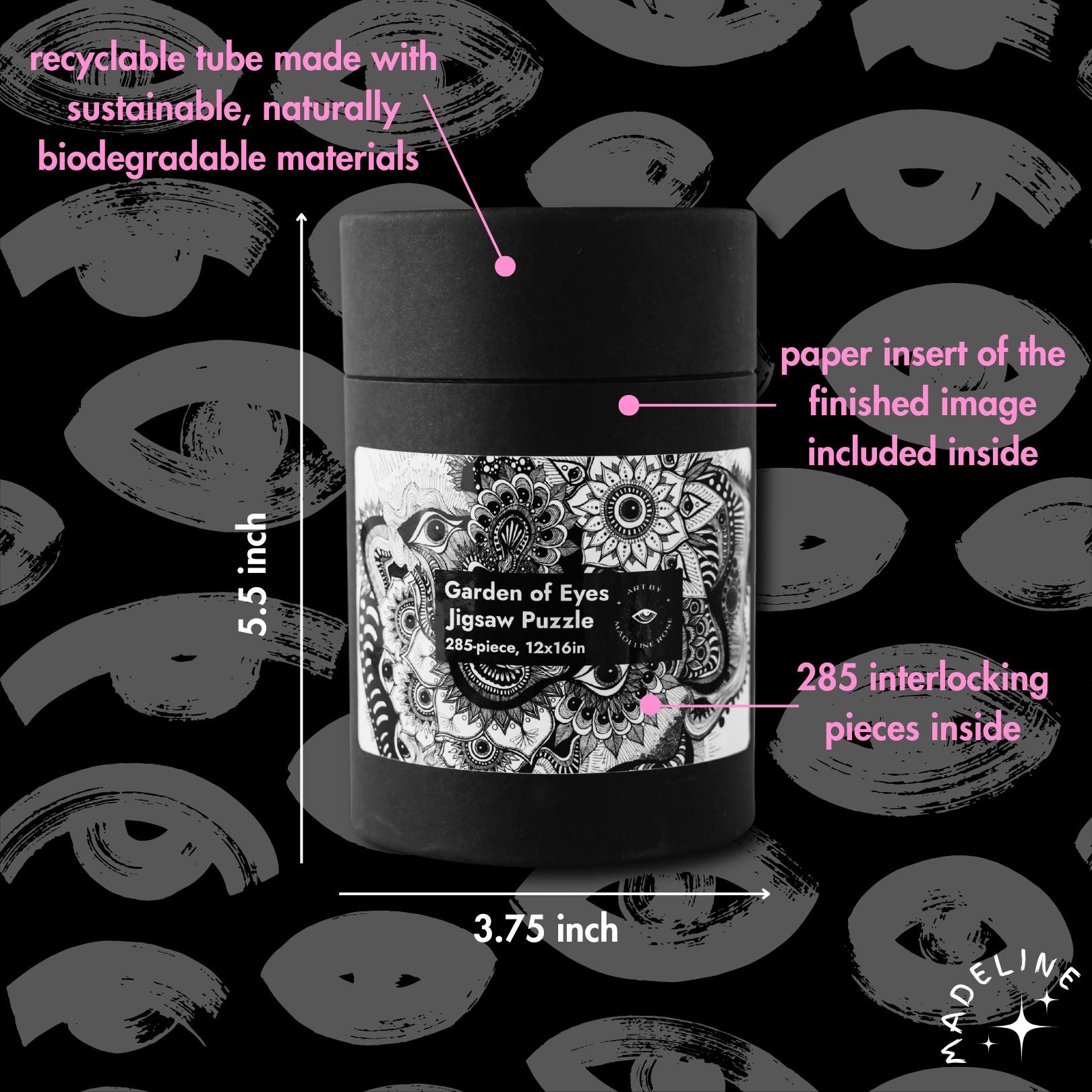 Garden of Eyes - Art Jigsaw Puzzle (XAOS)