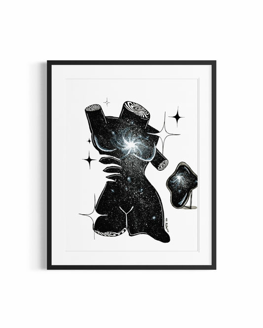 'LADY' INKTOBER Print